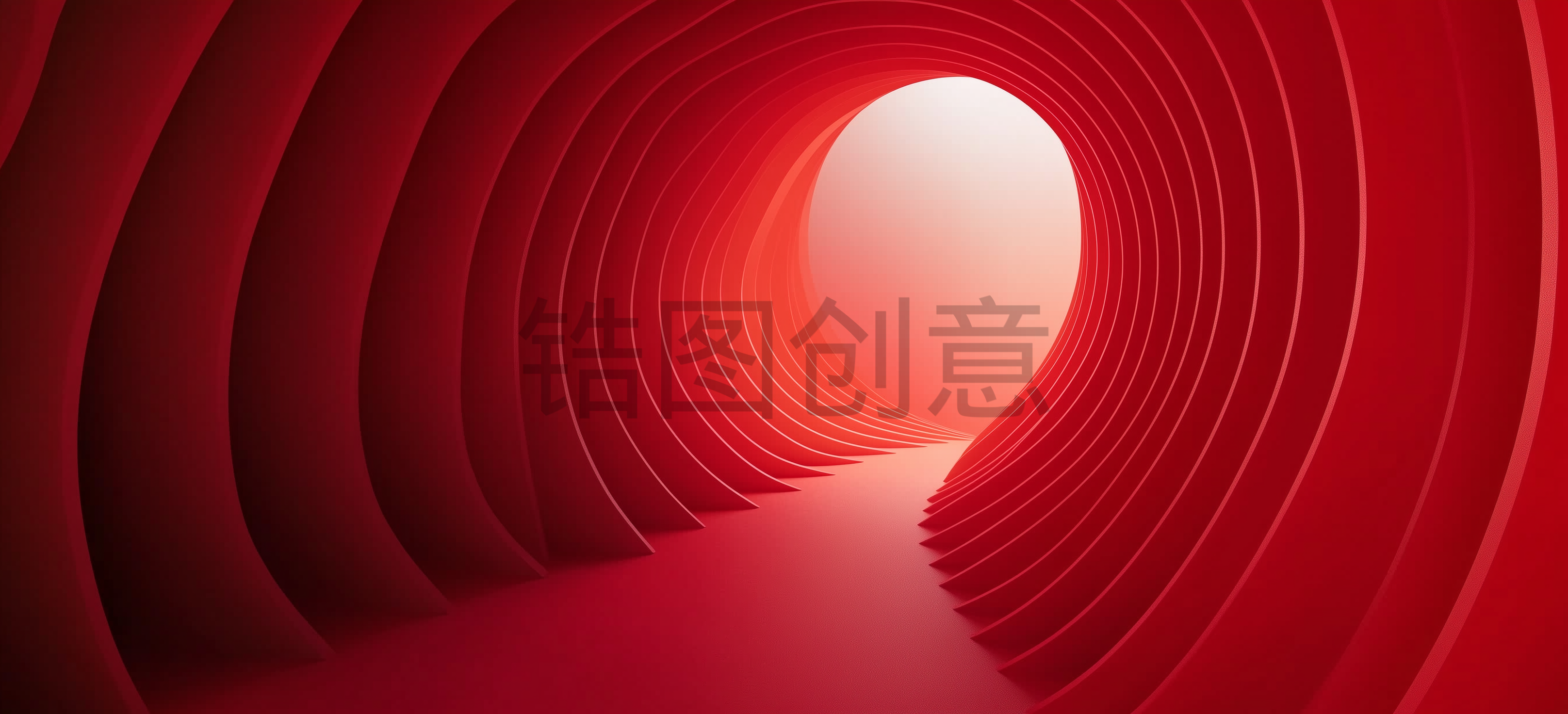 现代感时尚感红色空间背景