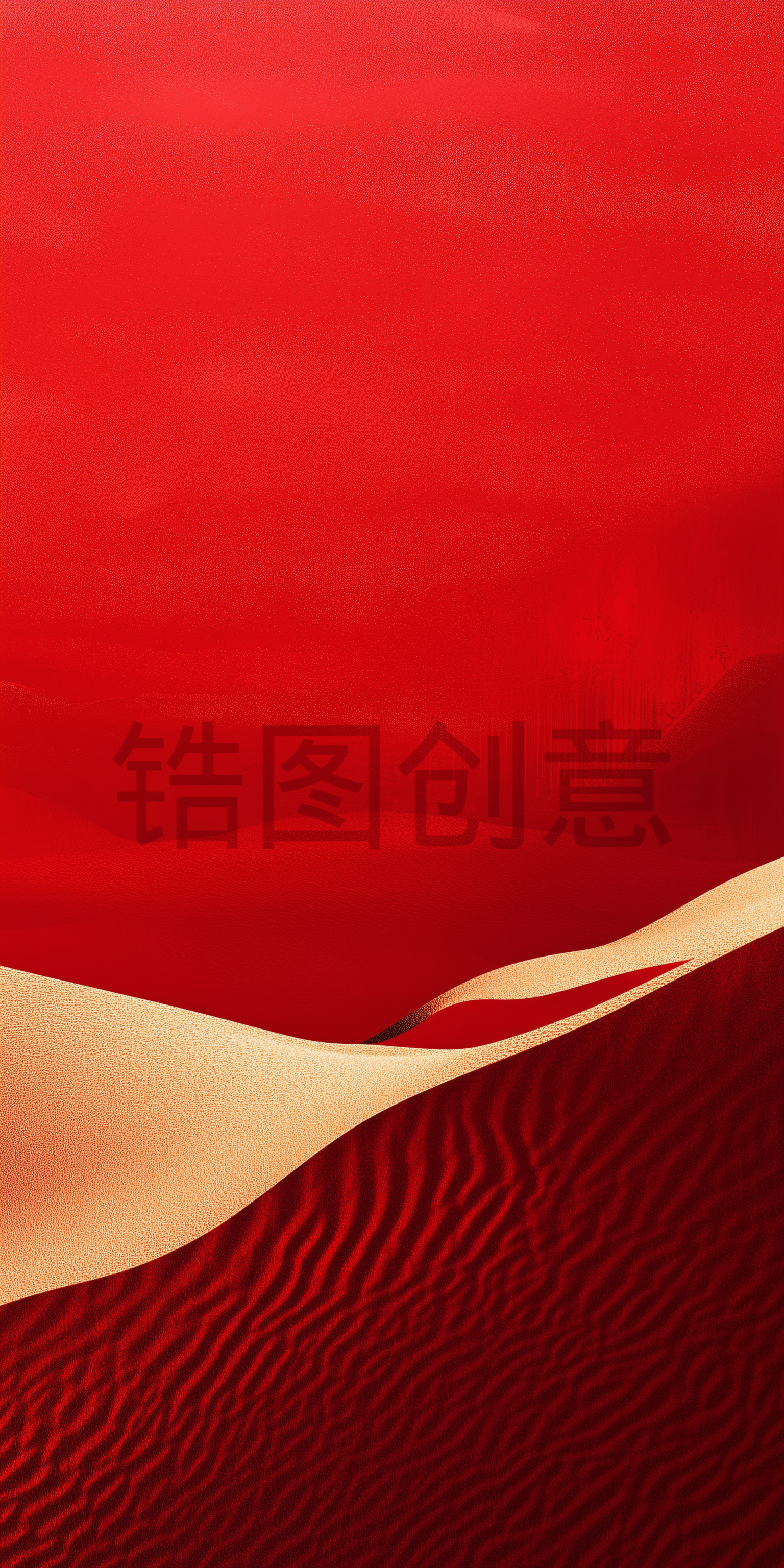 抽象红色红金质感肌理背景