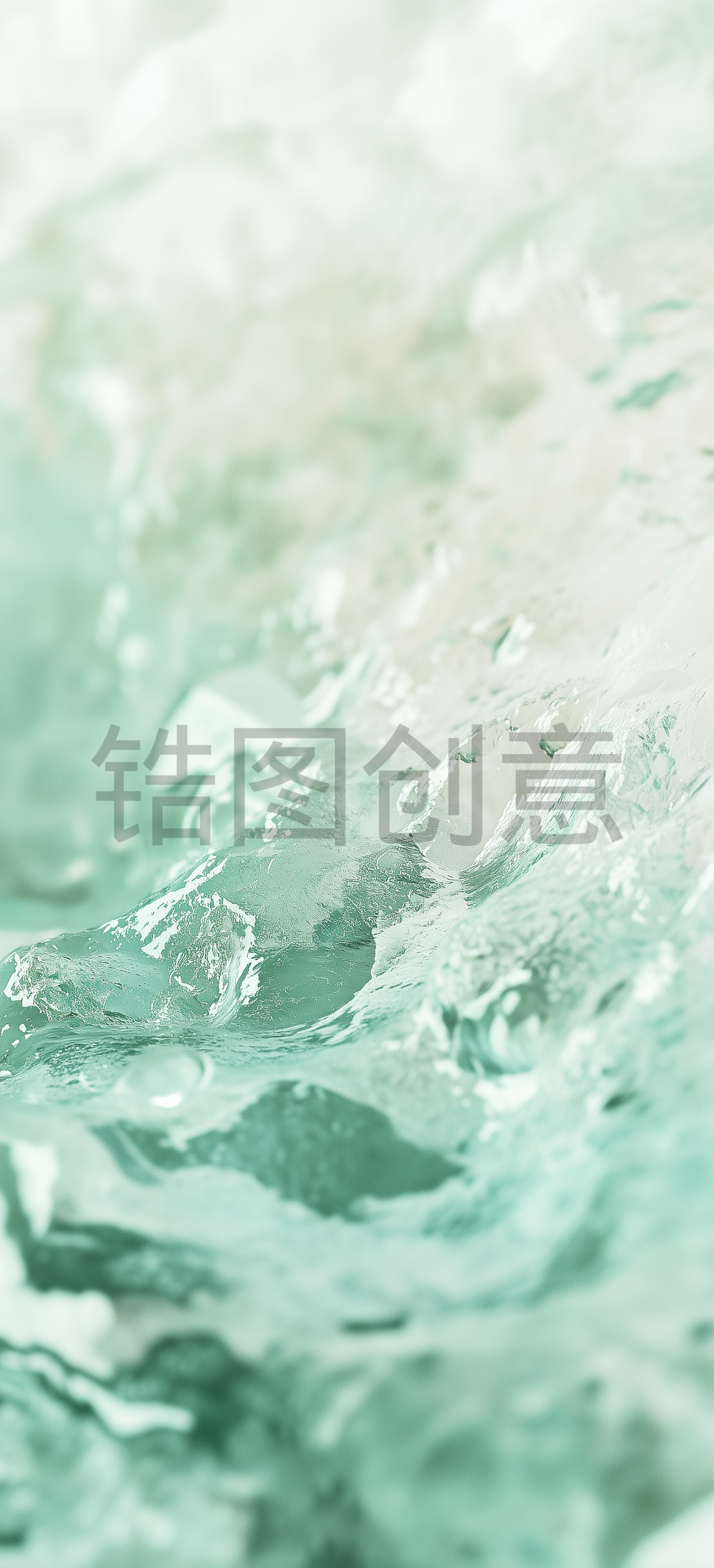抽象水波飞溅背景素材