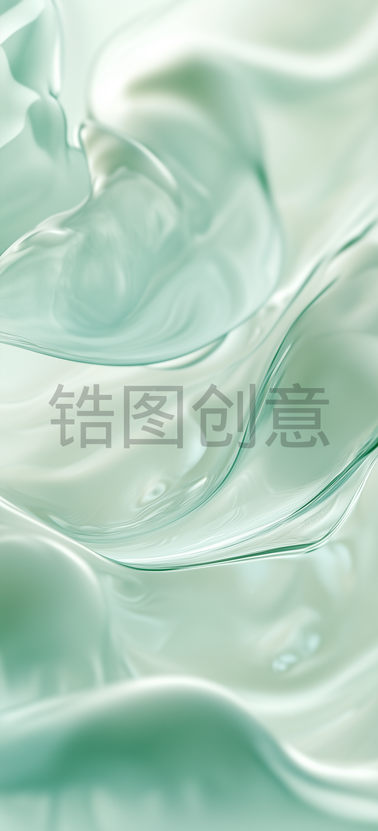 背景系列绸缎清透流动感背景
