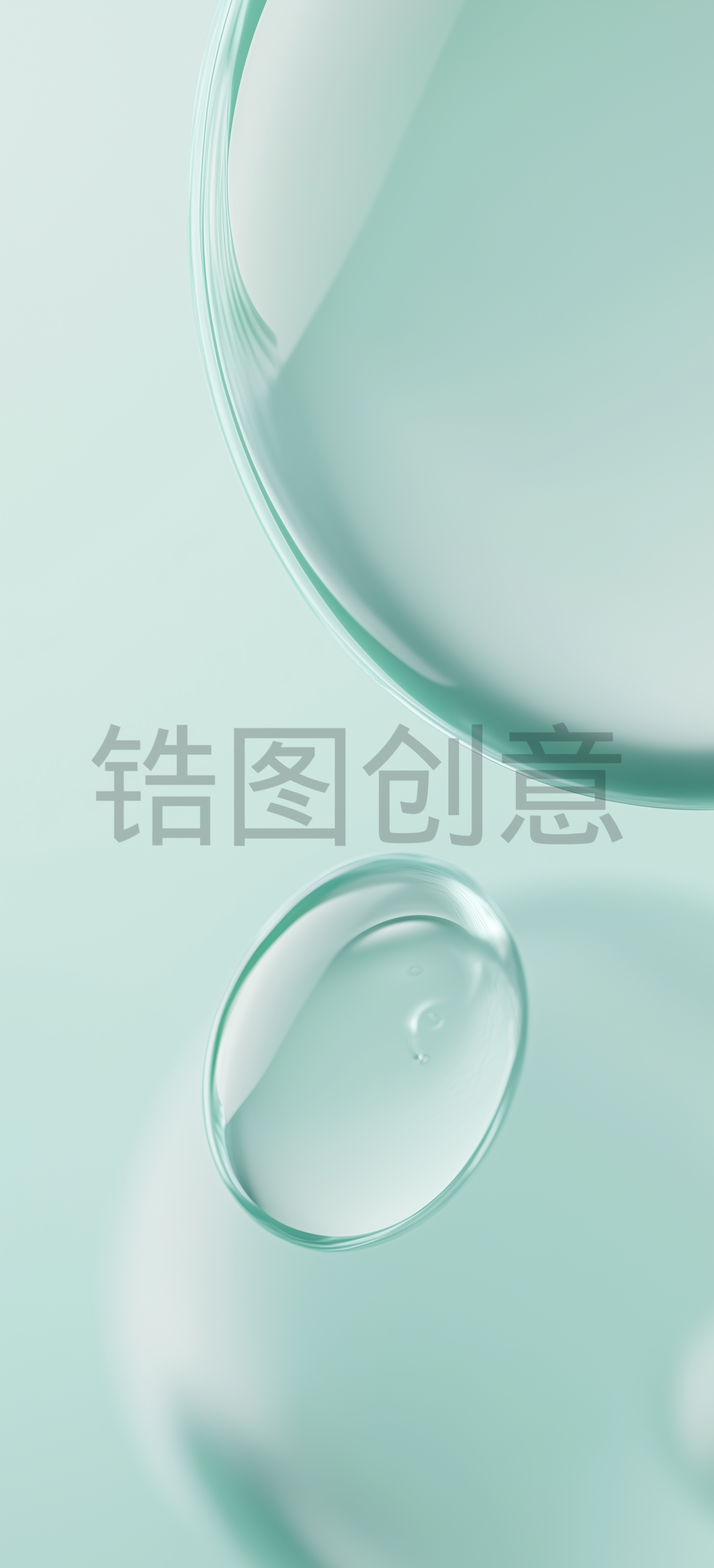 抽象水滴水珠特写背景