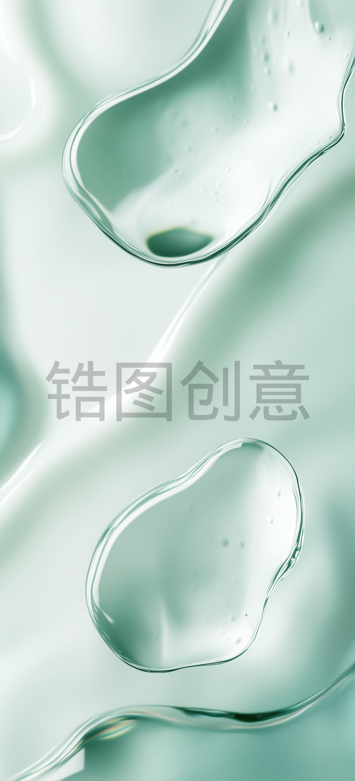 抽象水滴水珠特写背景