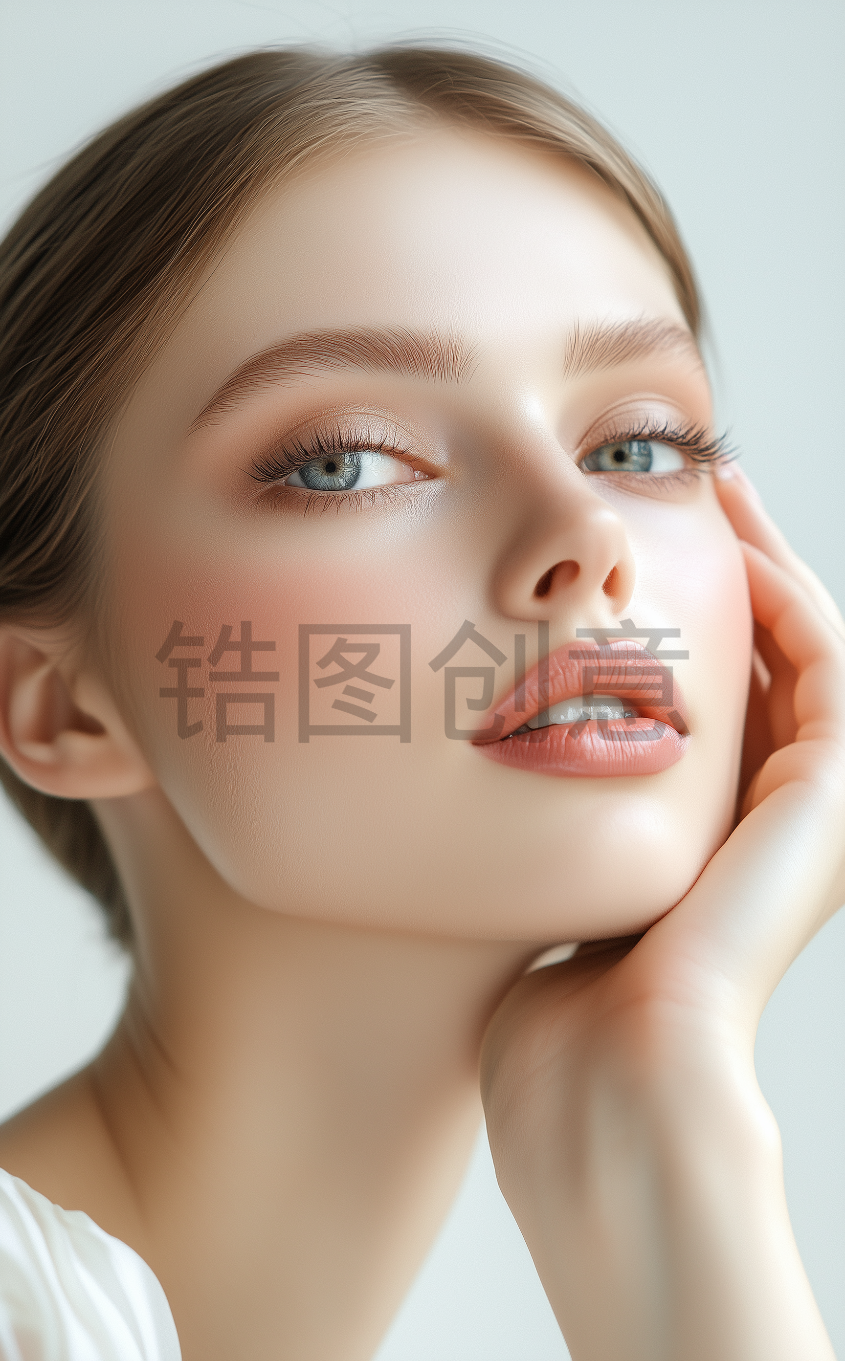 人像化妆美业美发美妆彩妆整容美容护肤明星肤感质感人物模特