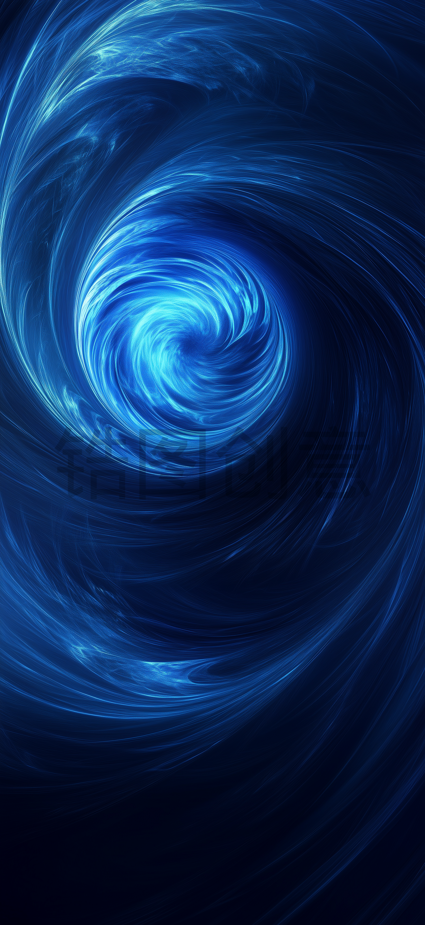 蓝色的螺旋, 海浪, 卷曲, 数字艺术, 水, 艺术品, 幻想