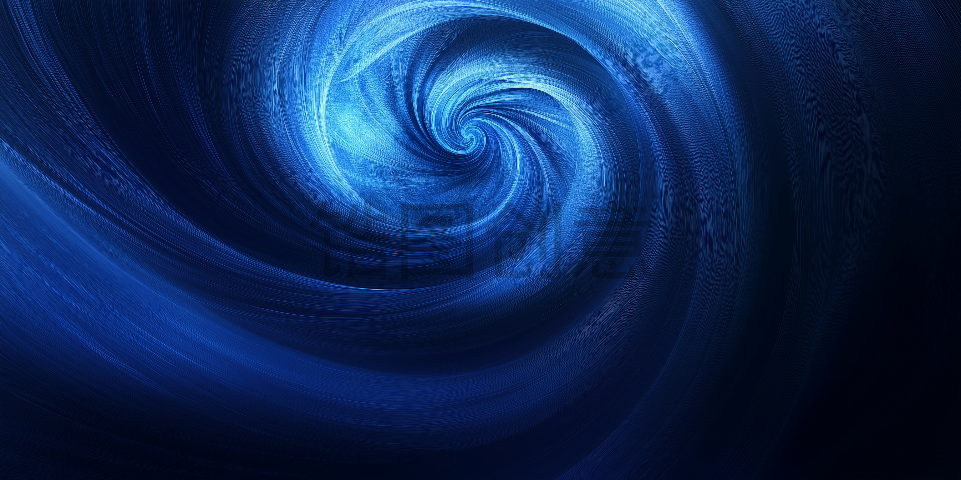 蓝色的螺旋, 海浪, 卷曲, 数字艺术, 水, 艺术品, 幻想