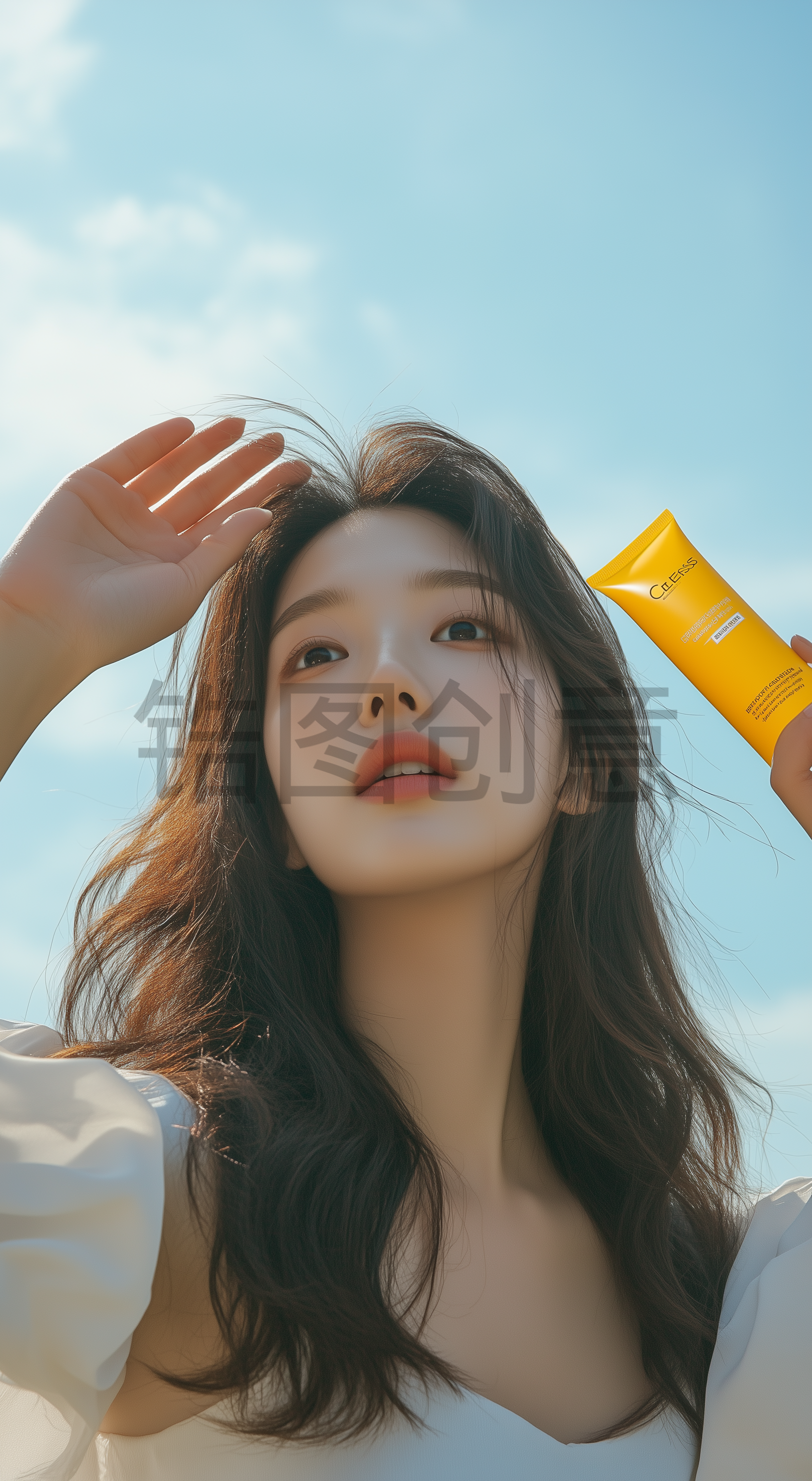 人像化妆美业美发美妆彩妆整容美容护肤明星肤感质感人物模特
