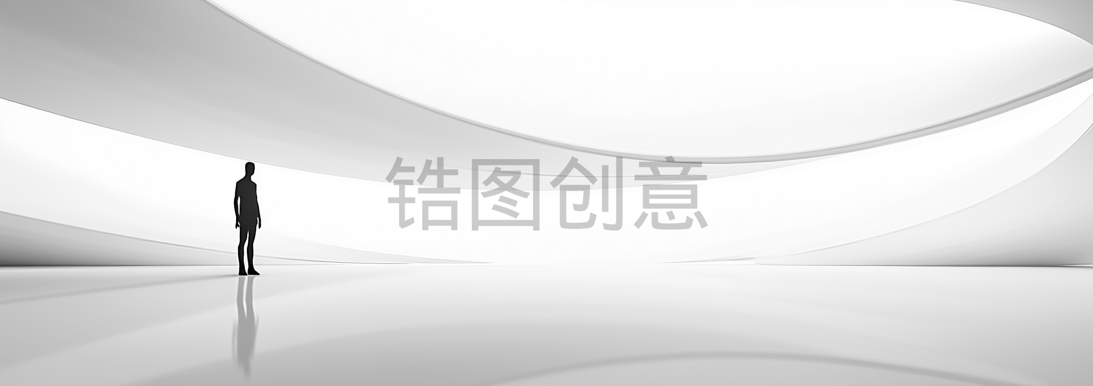 抽象灰色简约艺术时尚简约空间背景