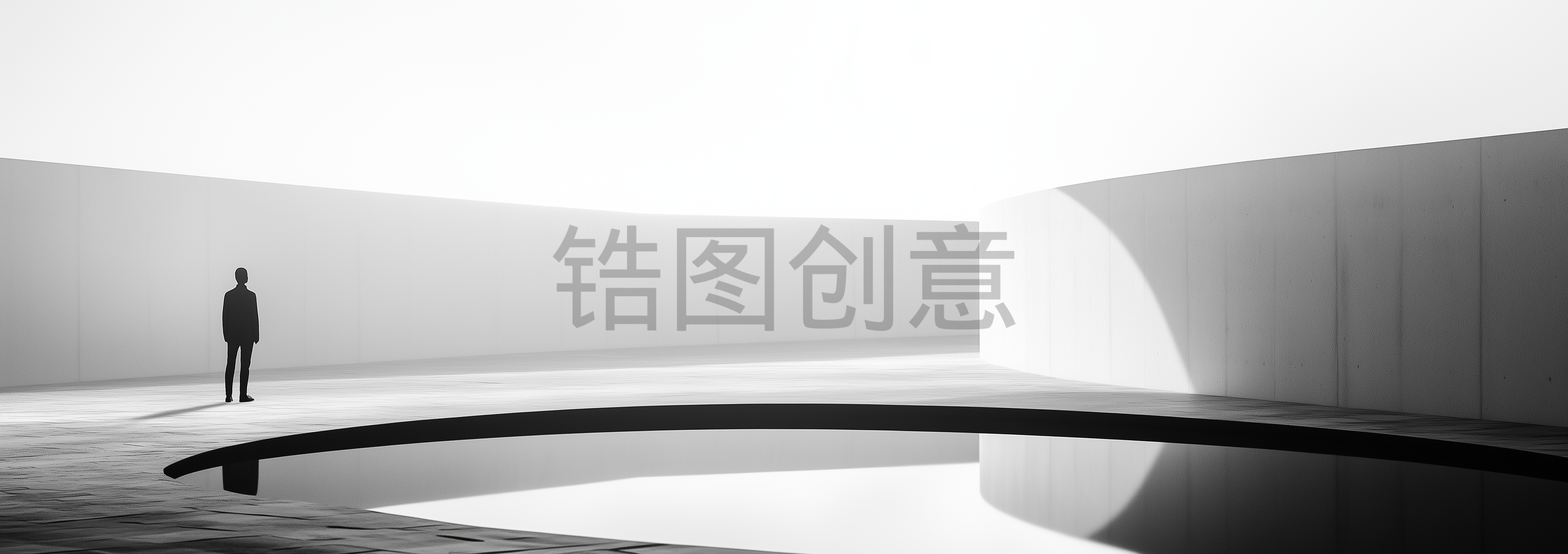抽象灰色简约艺术时尚简约空间背景