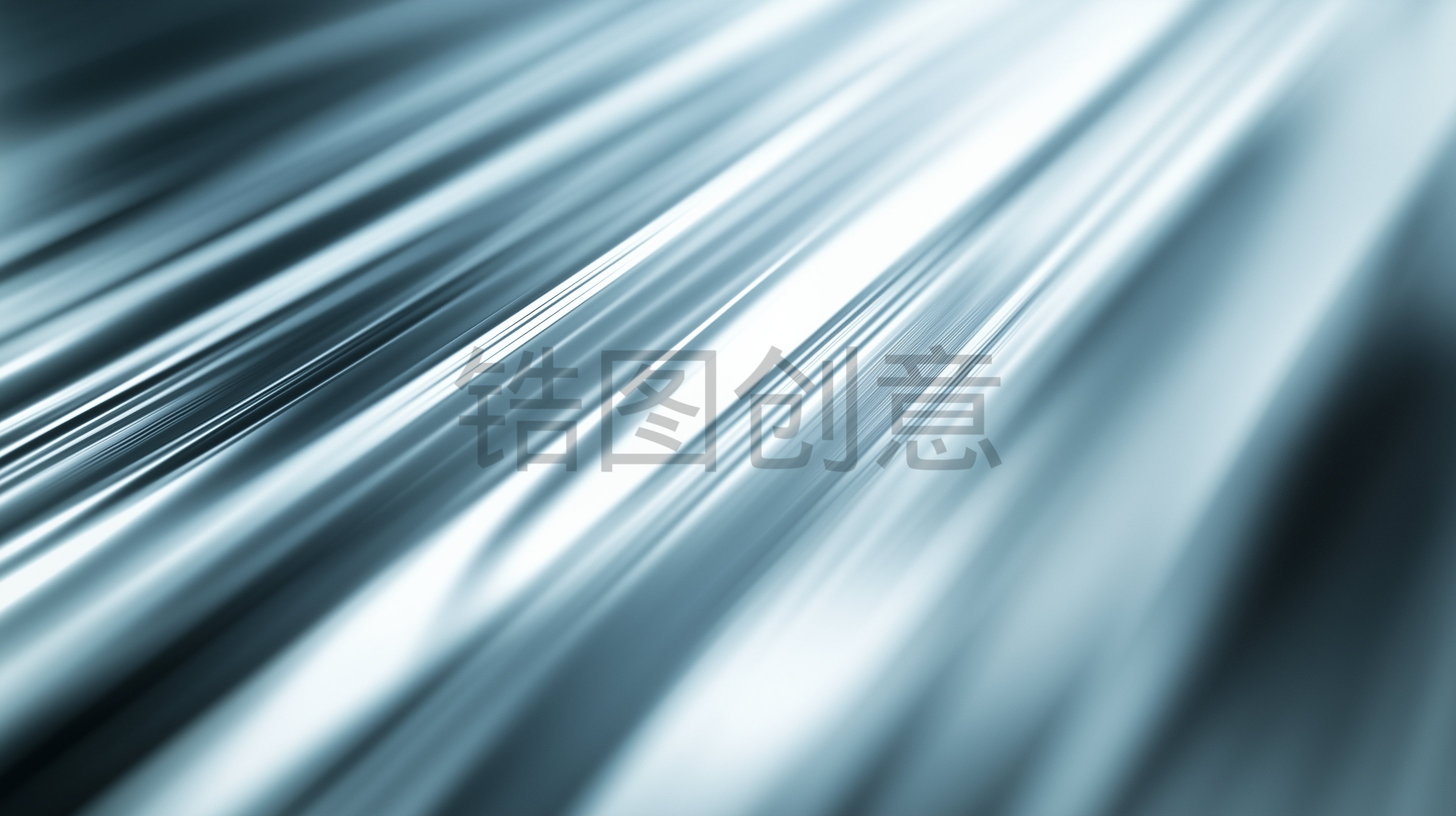 带有平滑的曲线纹理和反射光斑光点的银色背景