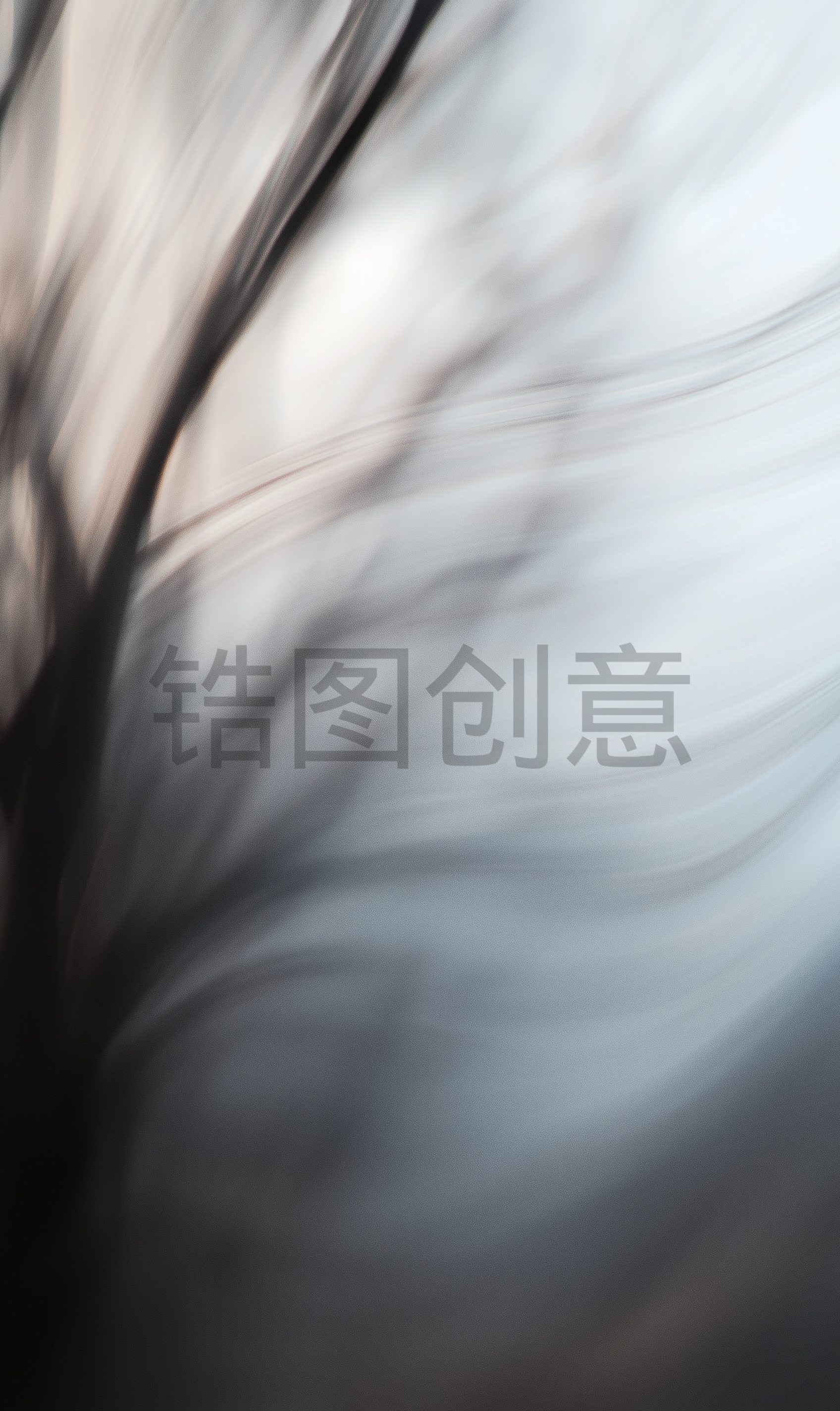 模糊的流动感纹理背景