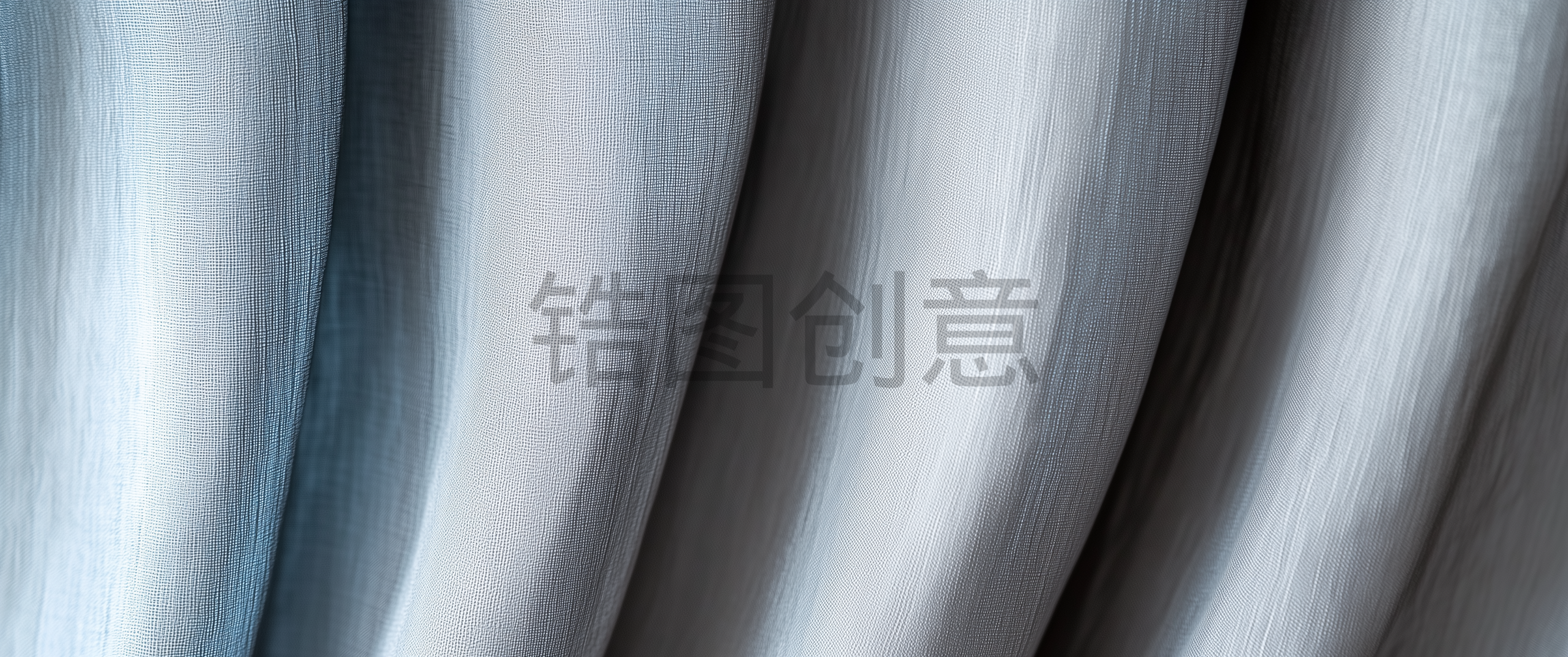 织物窗帘布纹理特写皱纹褶皱素材