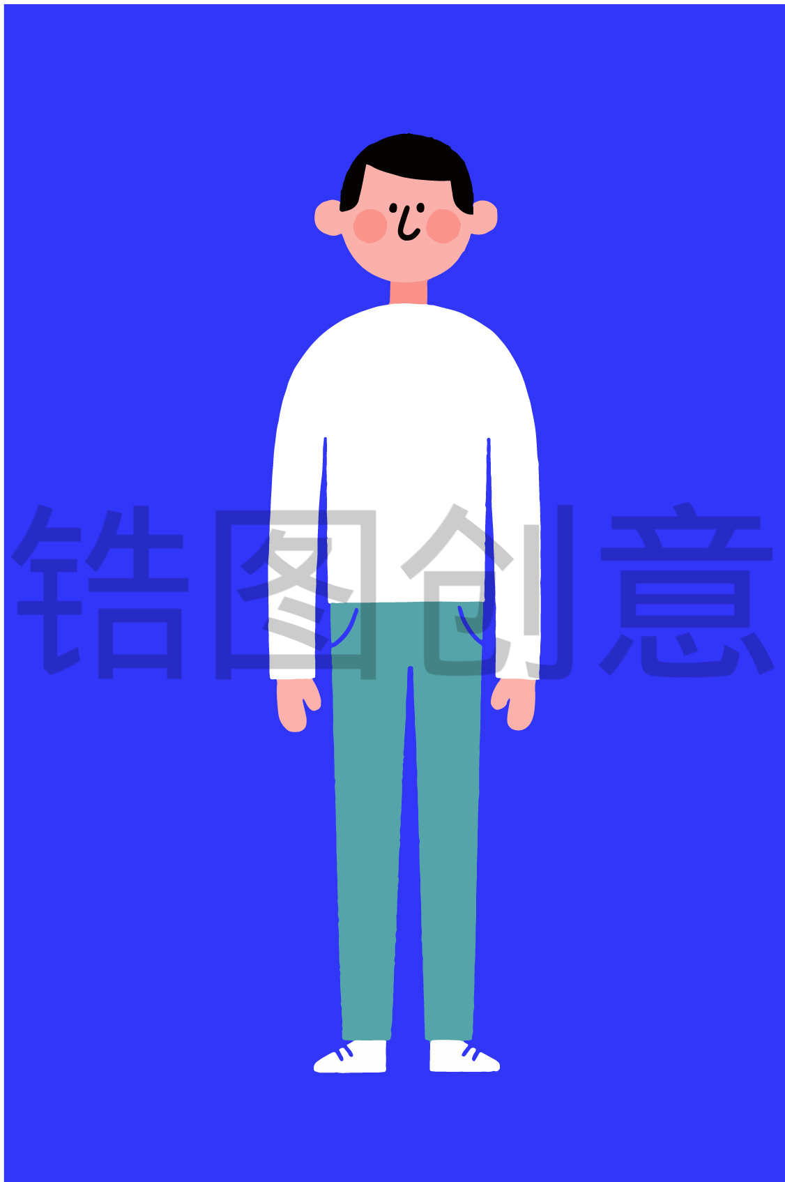 人物系列-卡通人物贴纸