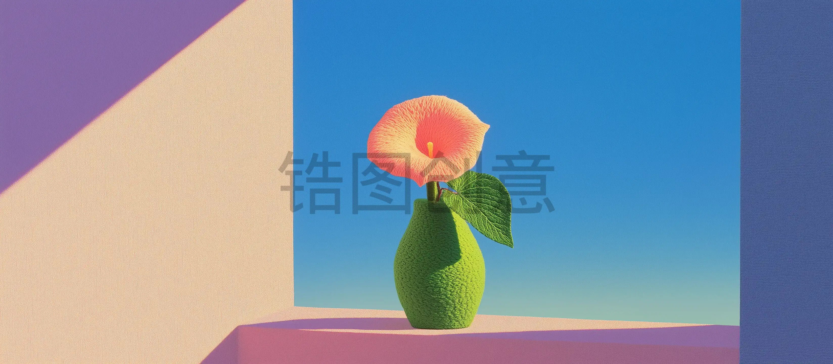 静物，羊毛绒风光，花瓶，羊毛毡，质地柔软，插图，艺术