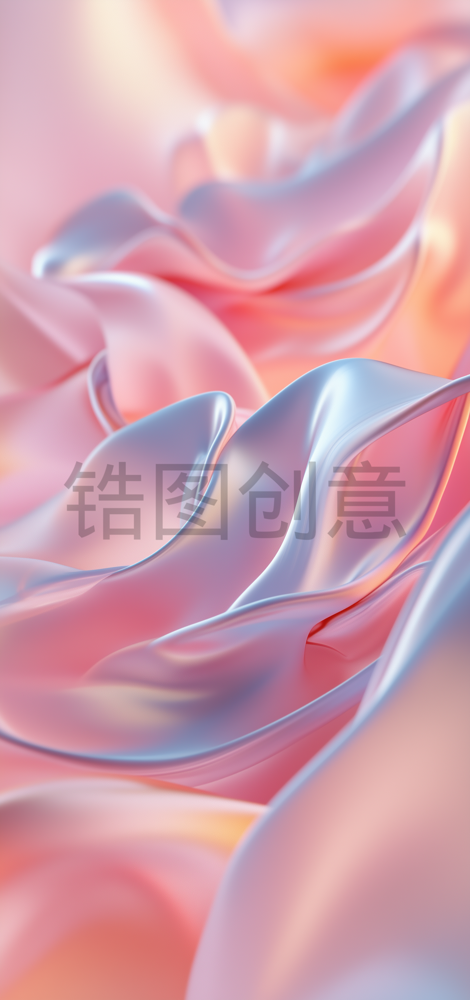 粉色曲线抽象纹理背景