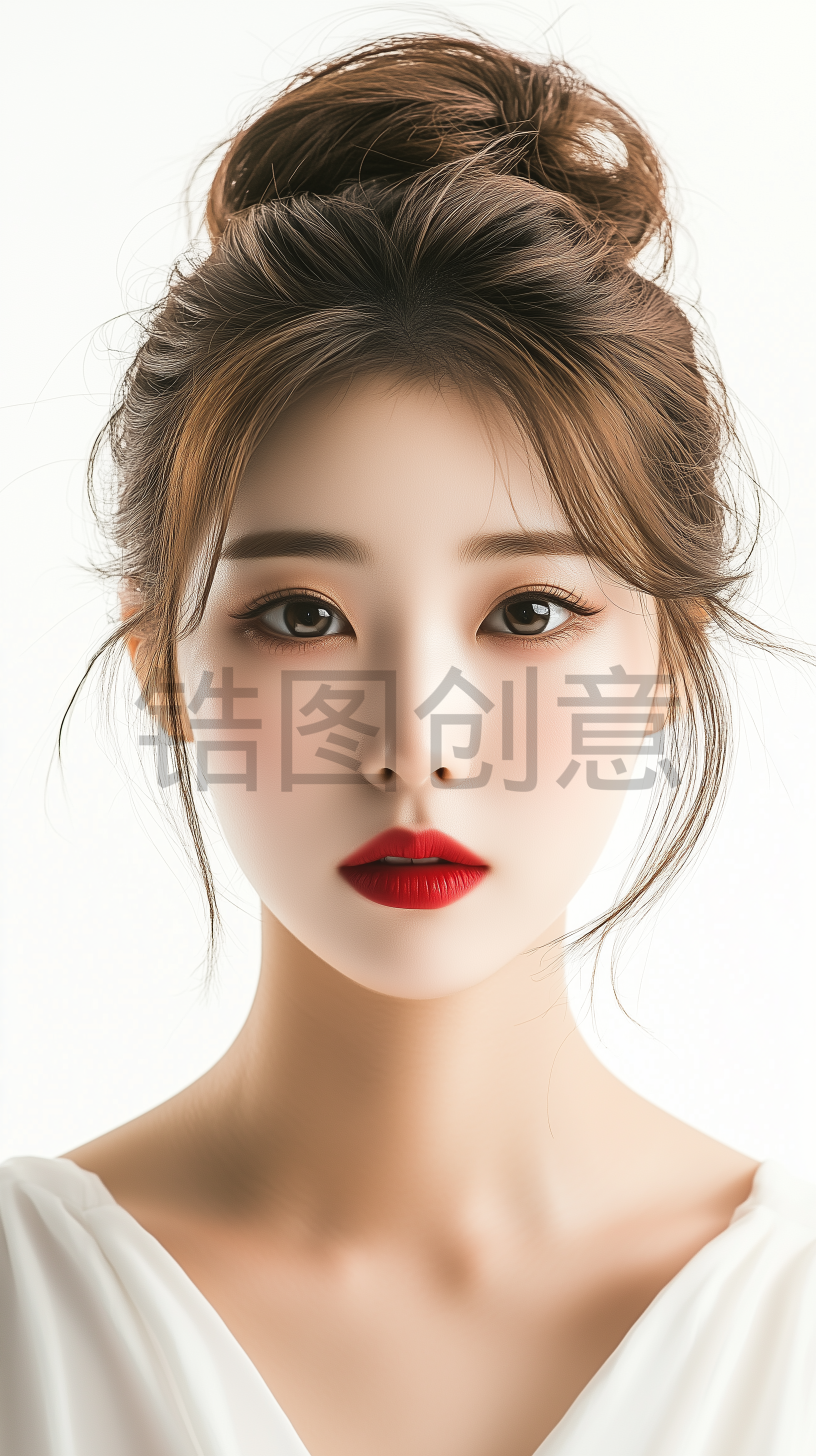 锆图创意-亚洲人像化妆美业美发美妆彩妆整容美容护肤明星肤感质感人物模特