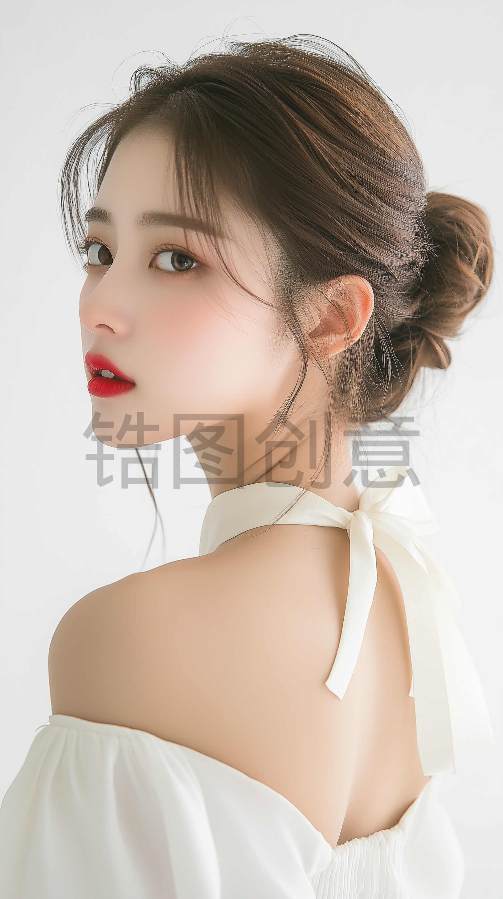 亚洲人像化妆美业美发美妆彩妆整容美容护肤明星肤感质感人物模特