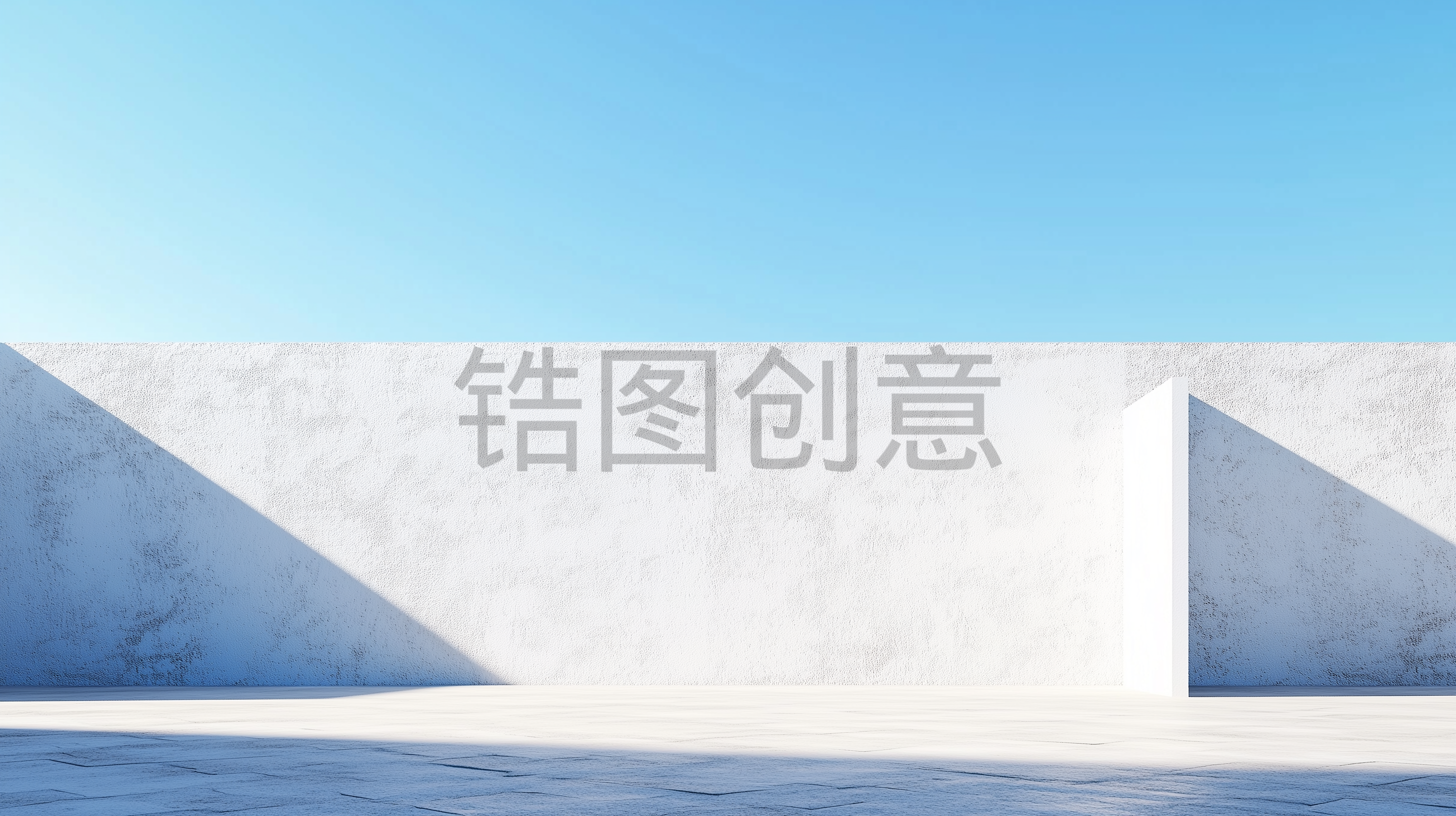 大气建筑空间背景