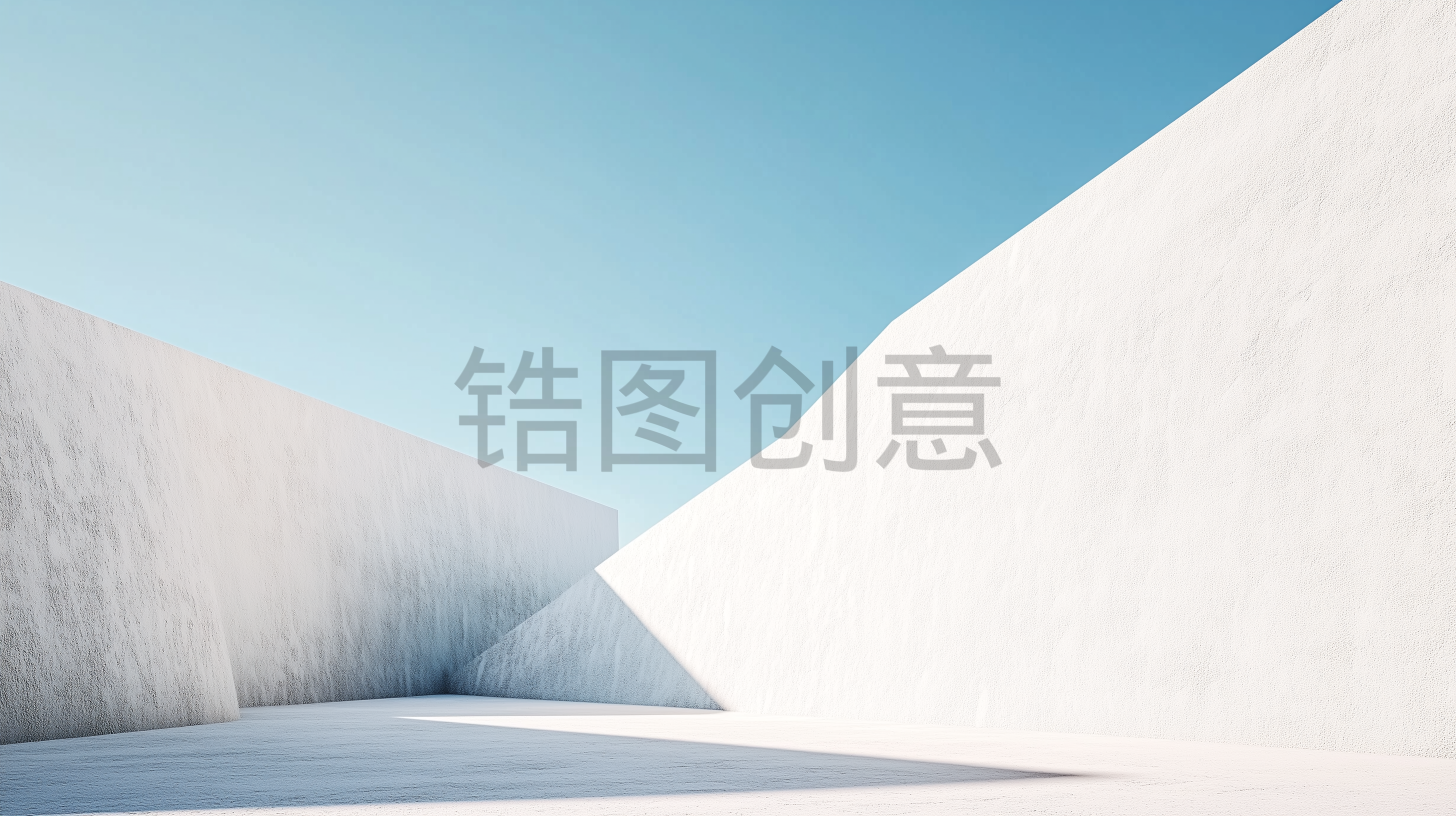 大气建筑空间背景