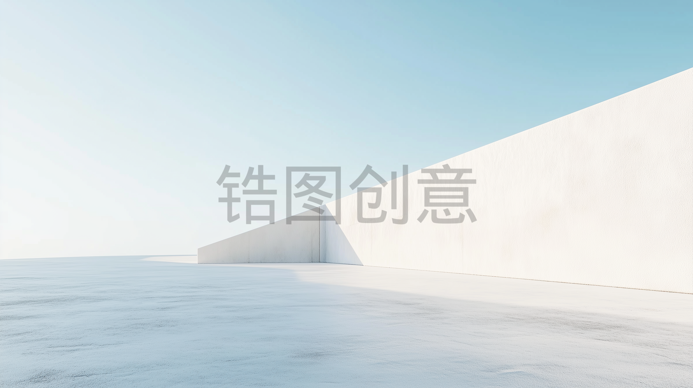 大气建筑空间背景