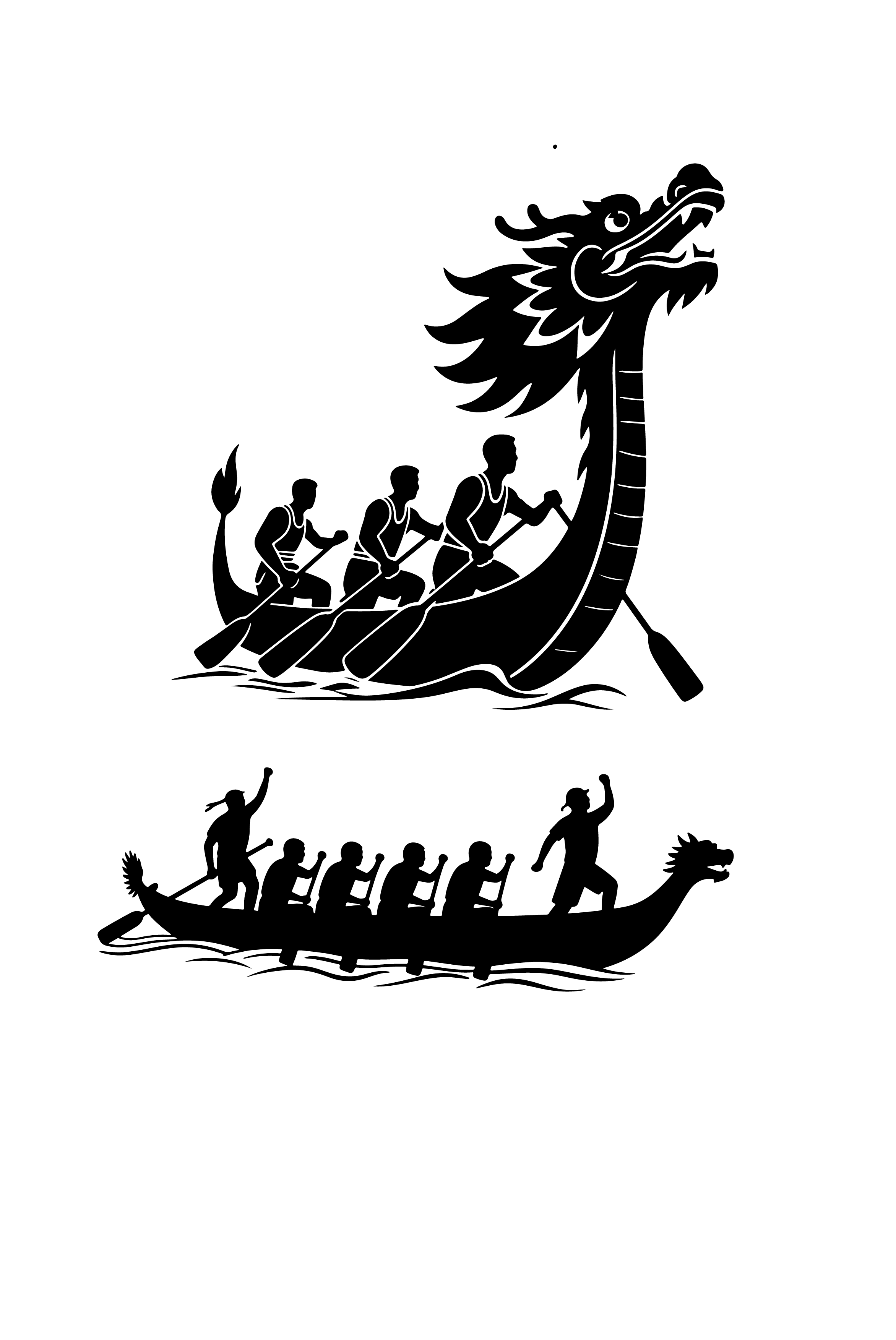 端午节赛龙舟龙船元素