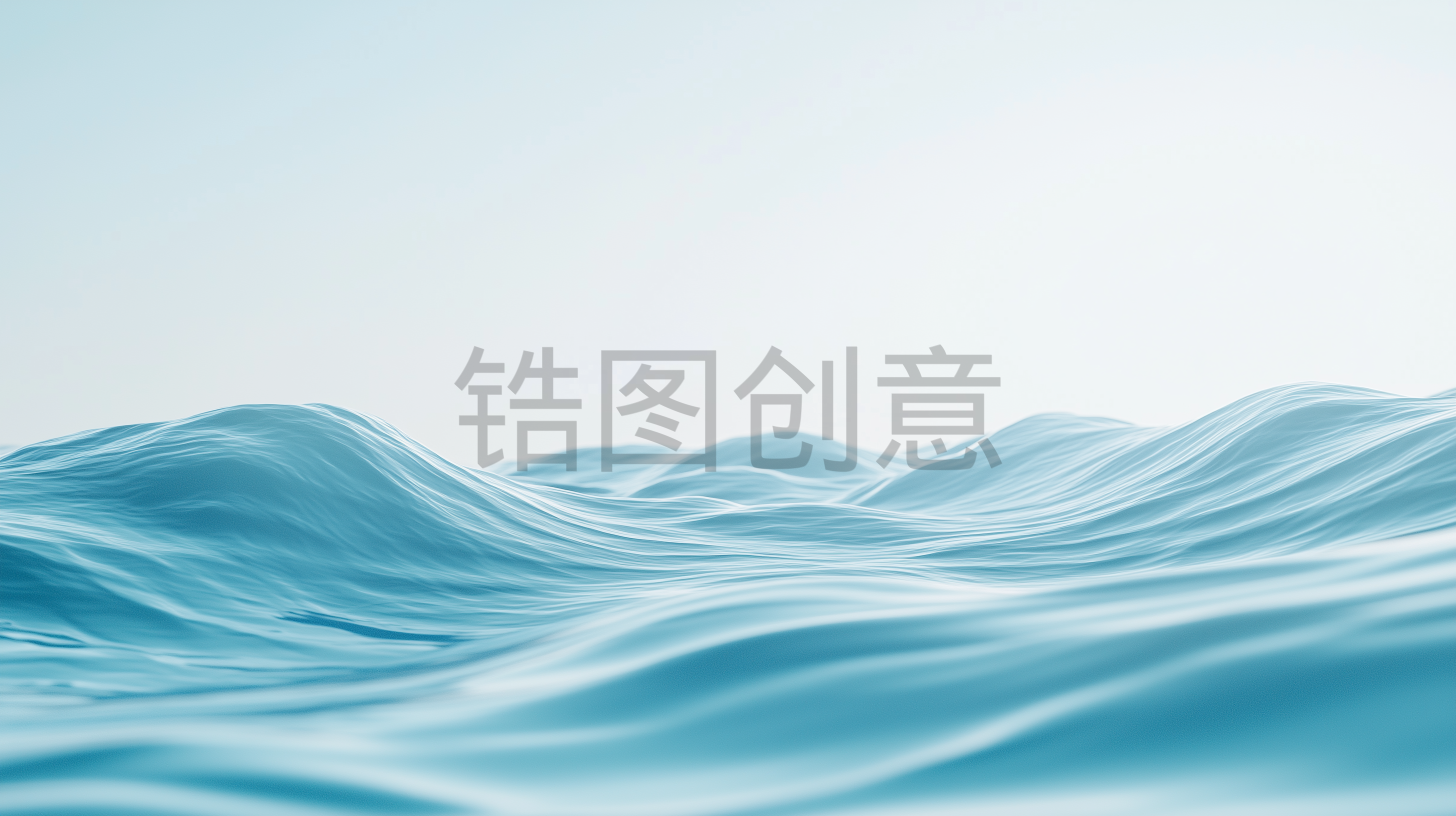 蓝色背景，抽象，蓝天，波浪，曲线，纹理