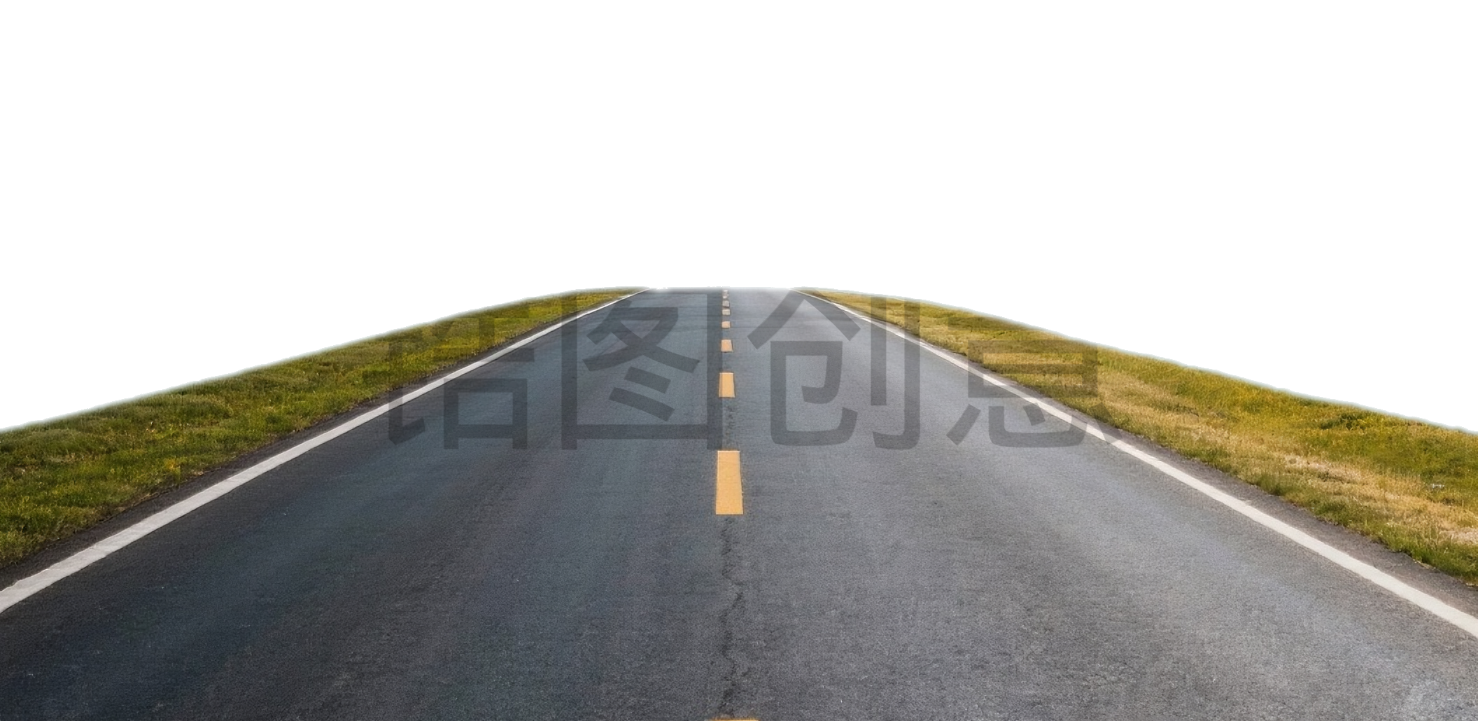 锆图-路公路交通道路免扣png元素