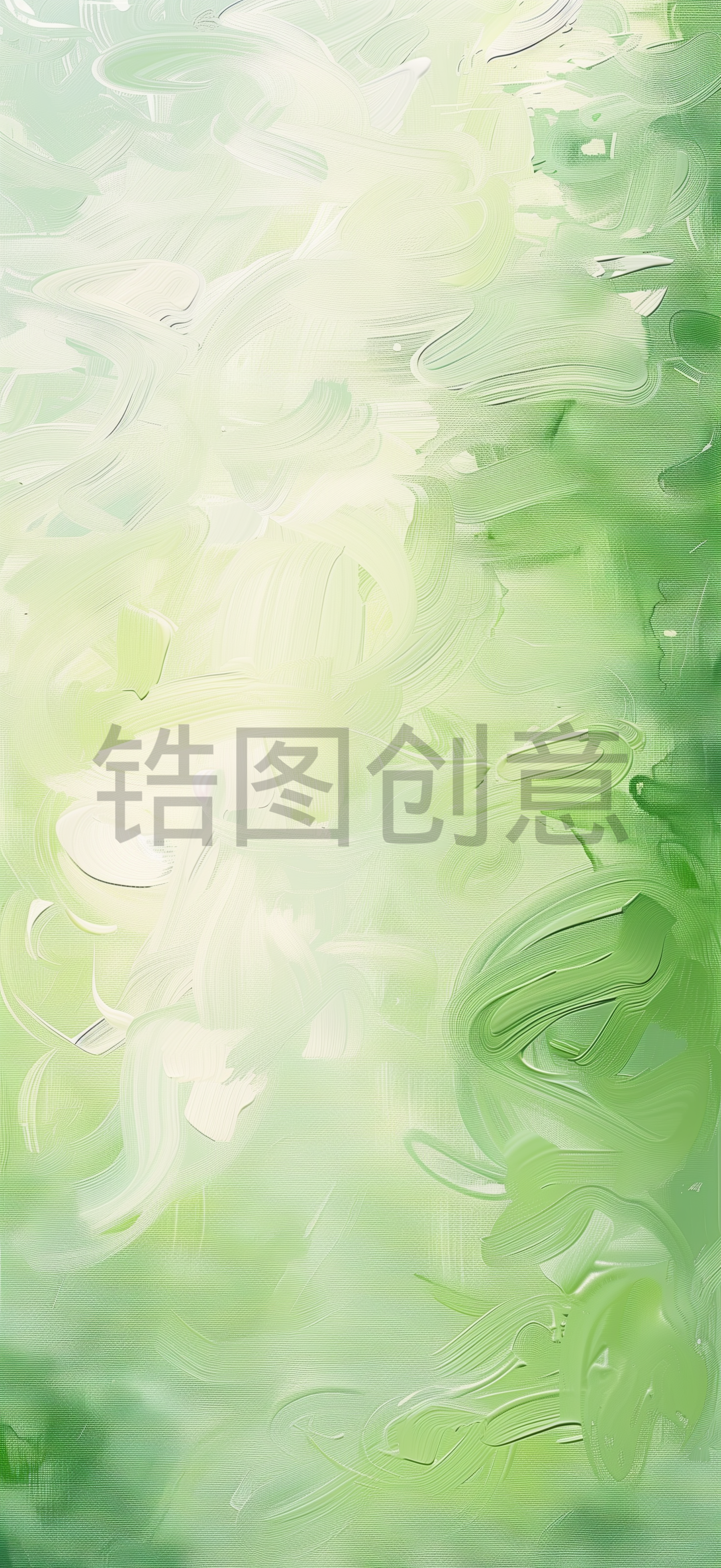 绿色水彩油画肌理笔触纹理背景