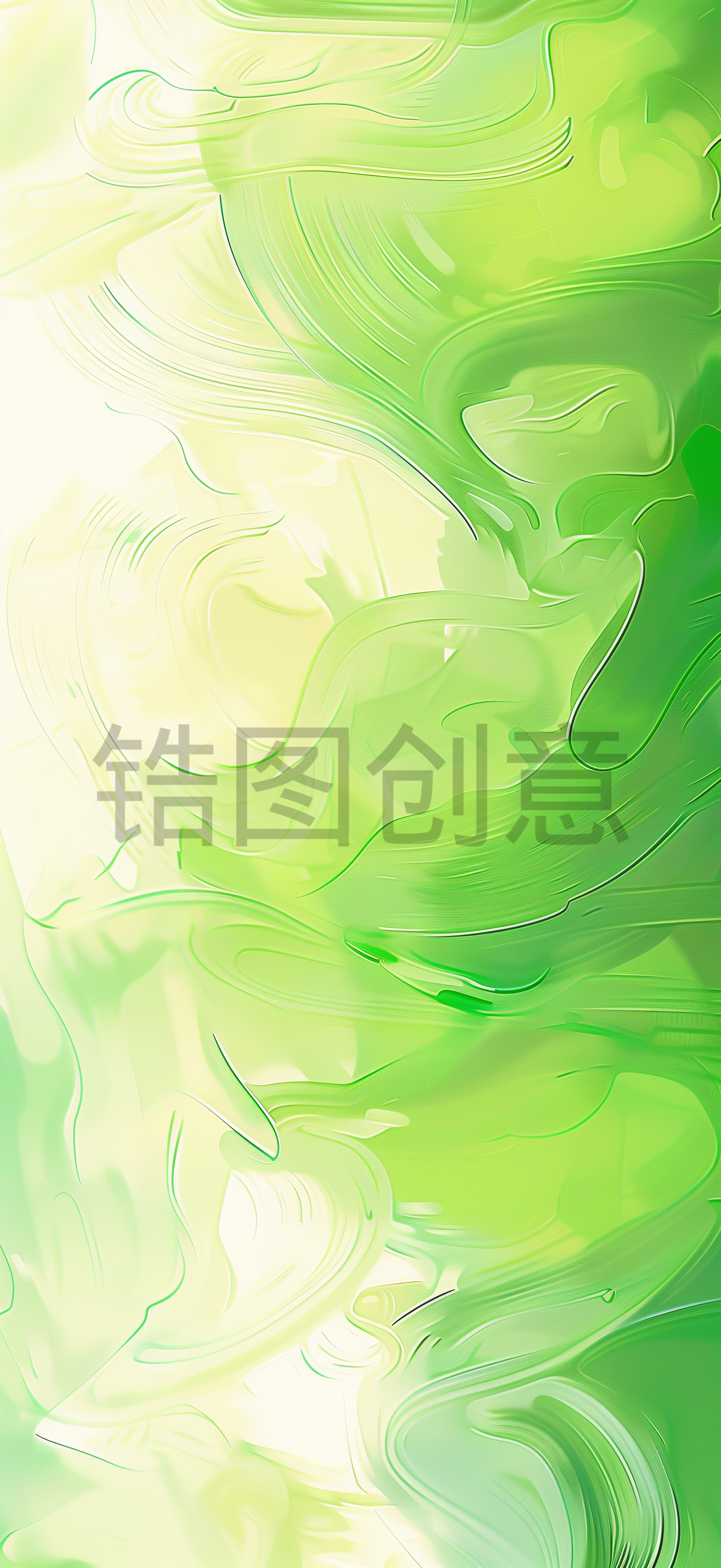 绿色水彩油画肌理笔触纹理背景