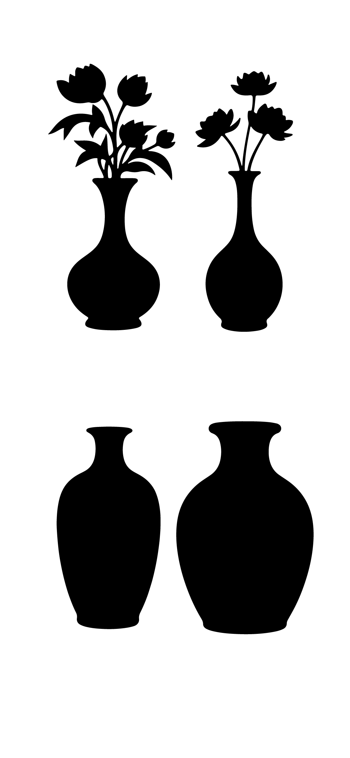 东方文化茶壶剪影元素
