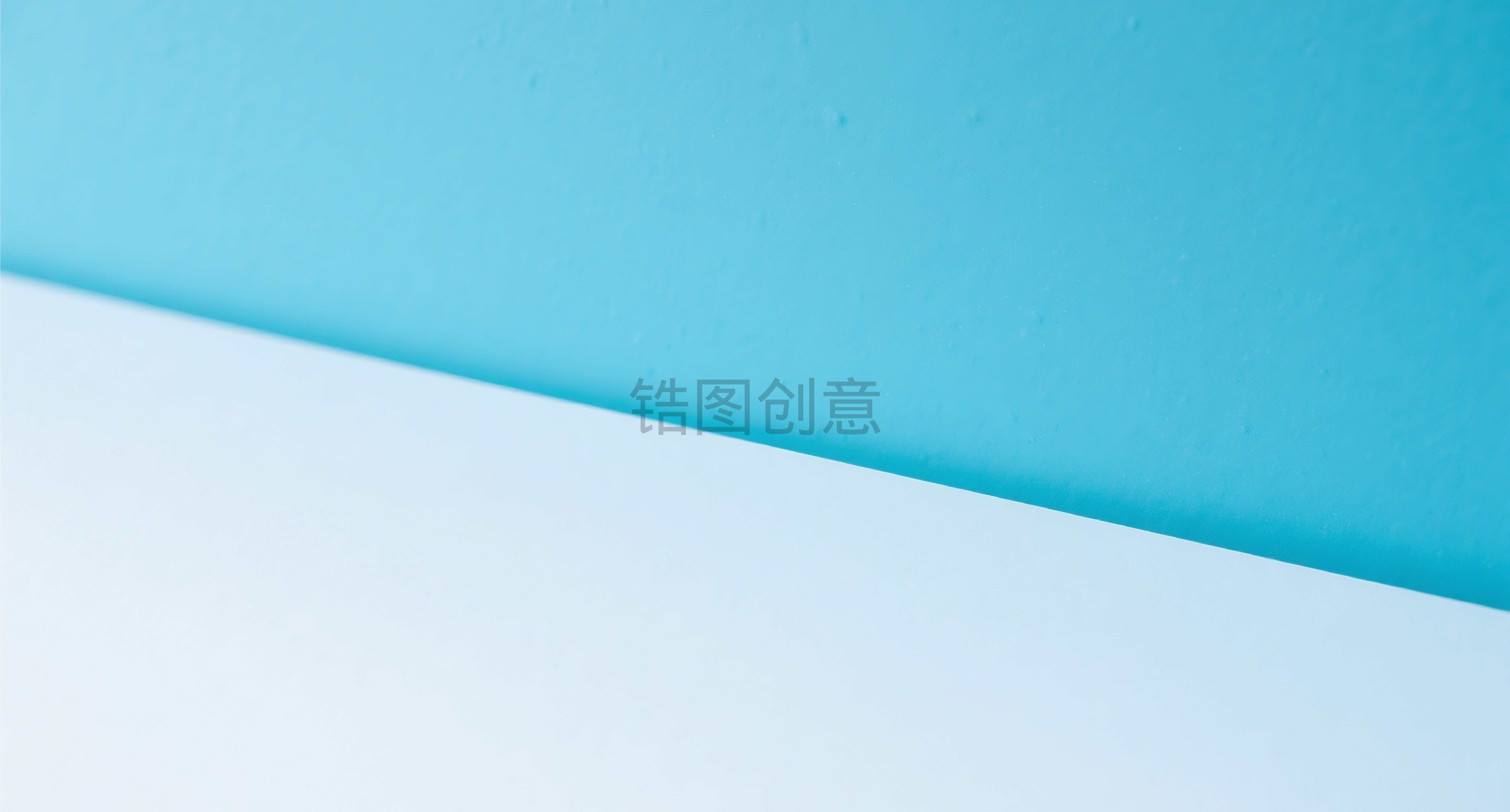 青色质感3d纹切割理简约背景