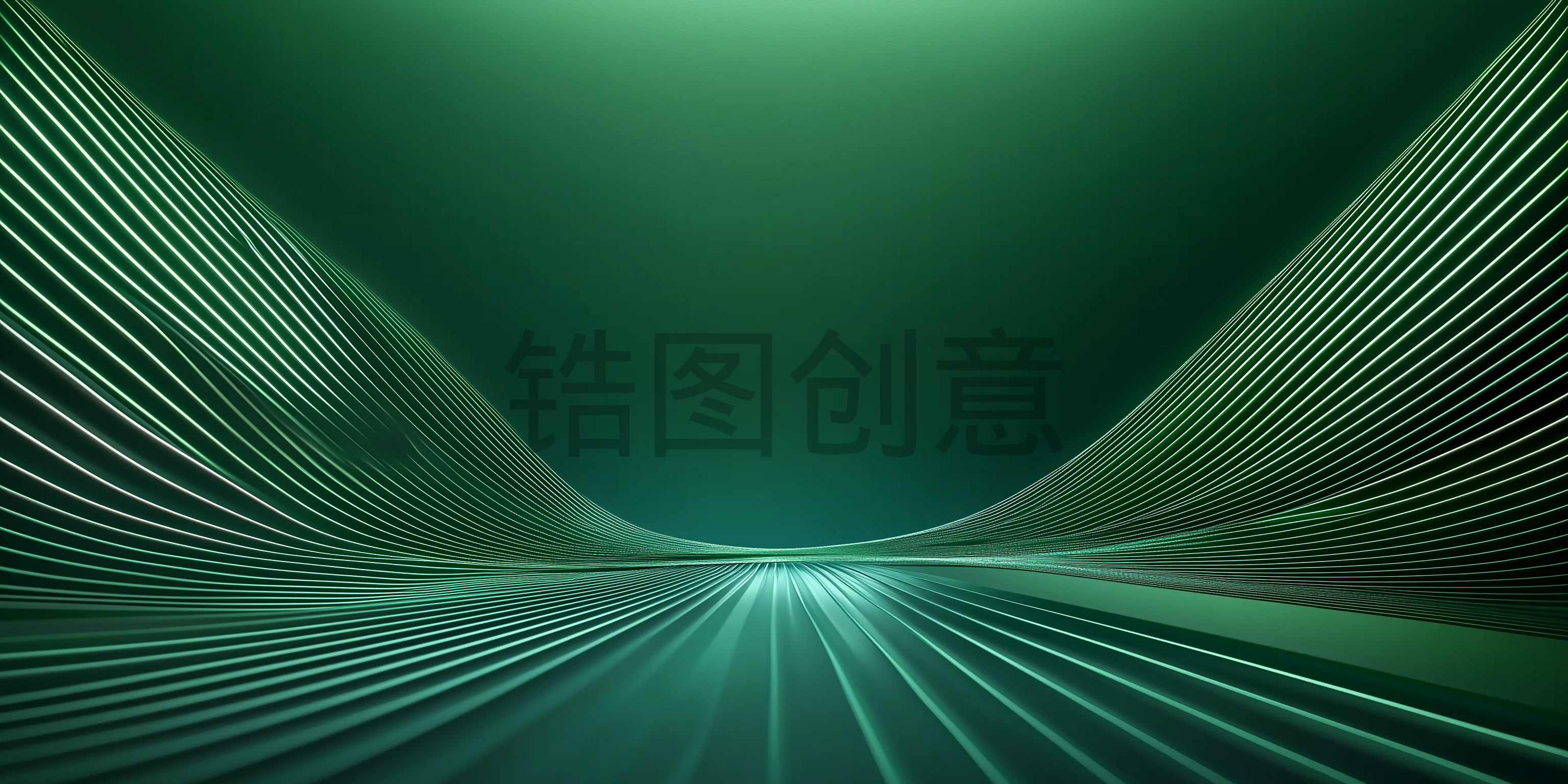 绿色质感空间背景