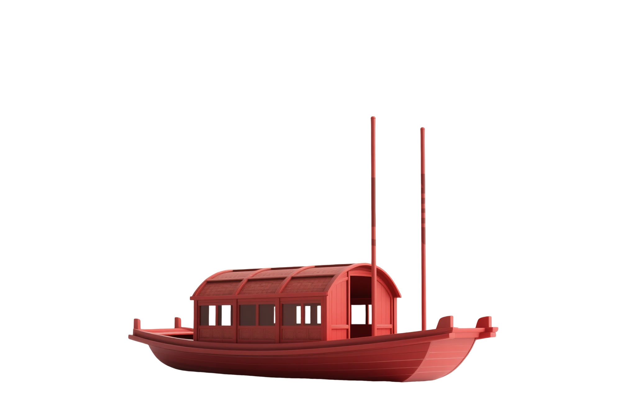 3d南湖红船建党节元素