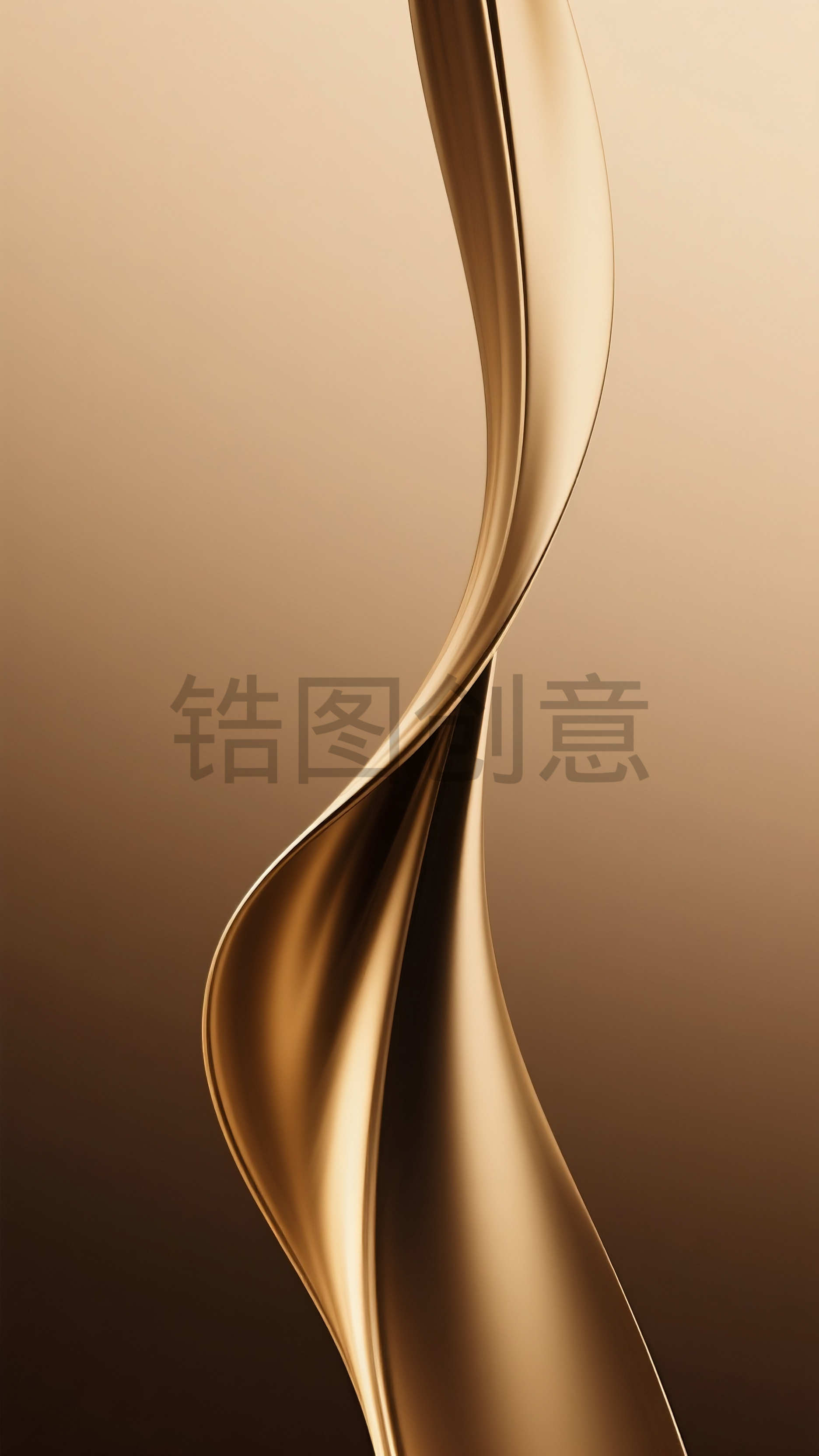 金色曲线质感材质素材