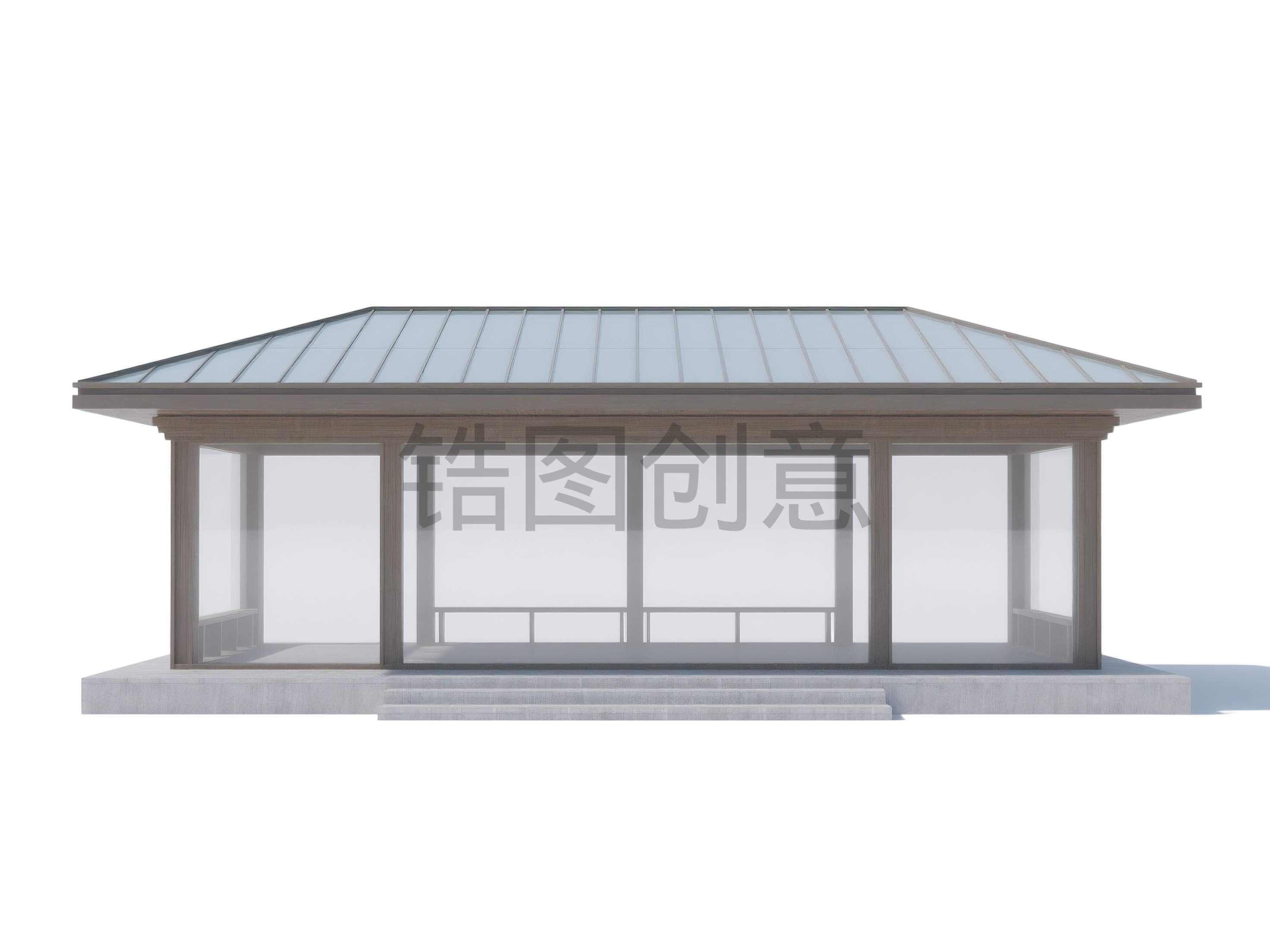凉棚凉亭建筑元素