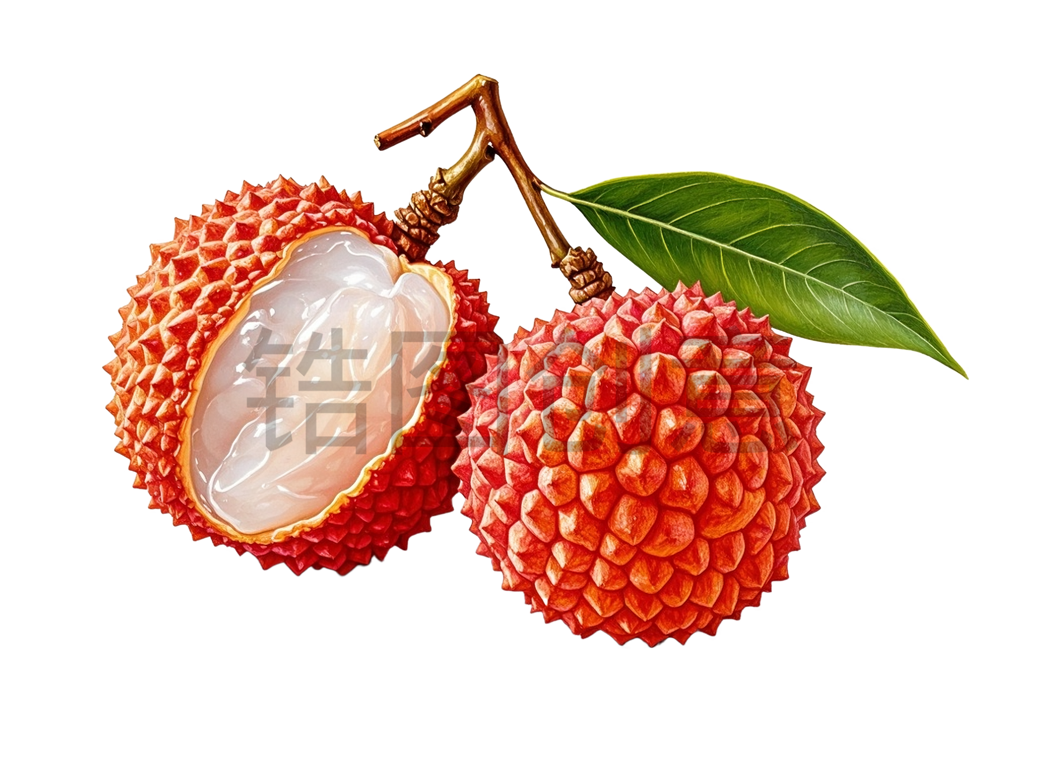 水果荔枝元素