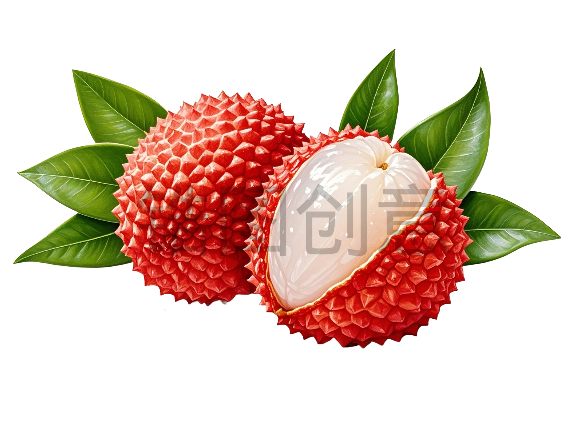 水果荔枝元素