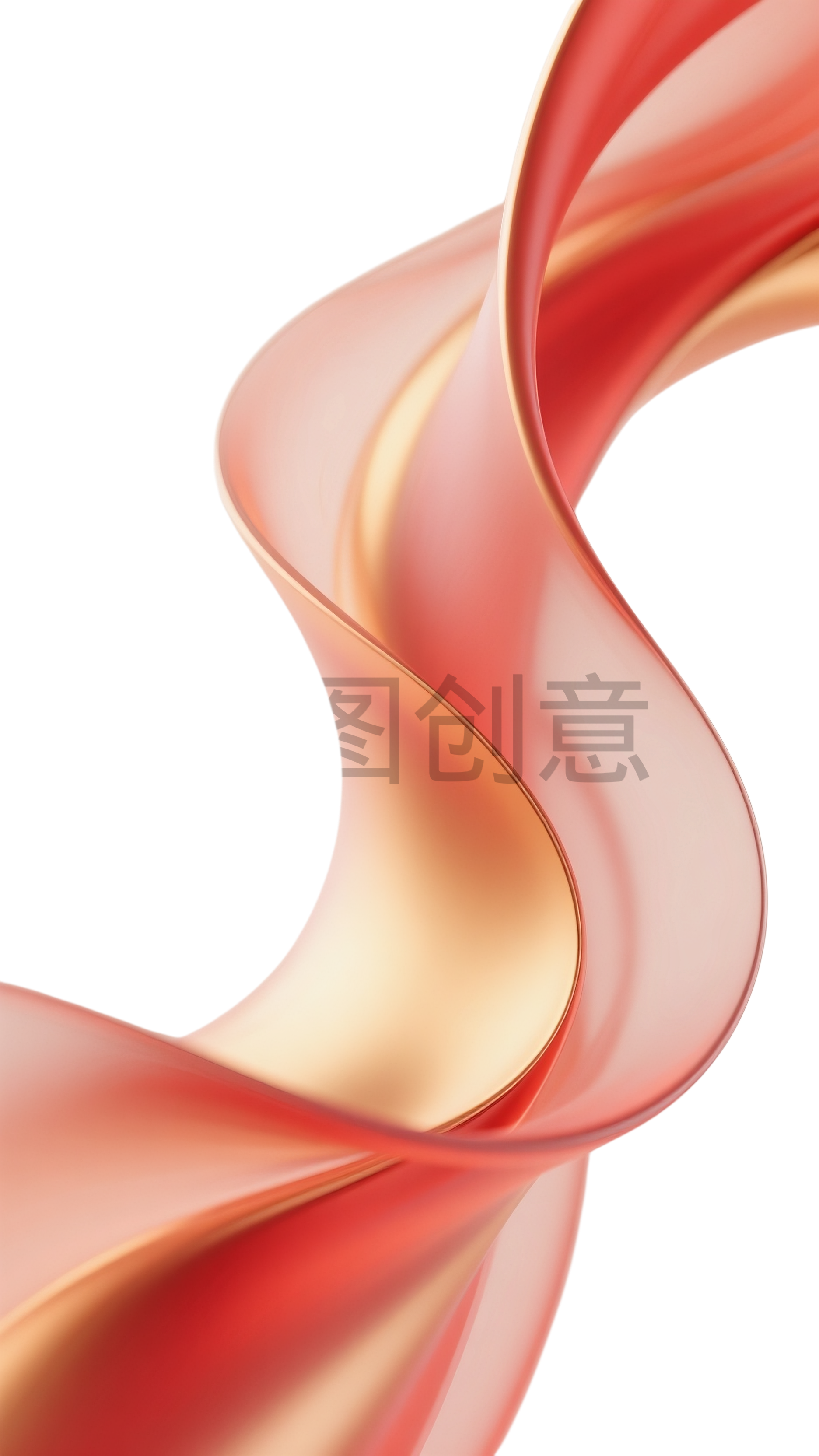 流体 质感动态曲线交织 现代简约抽象艺术