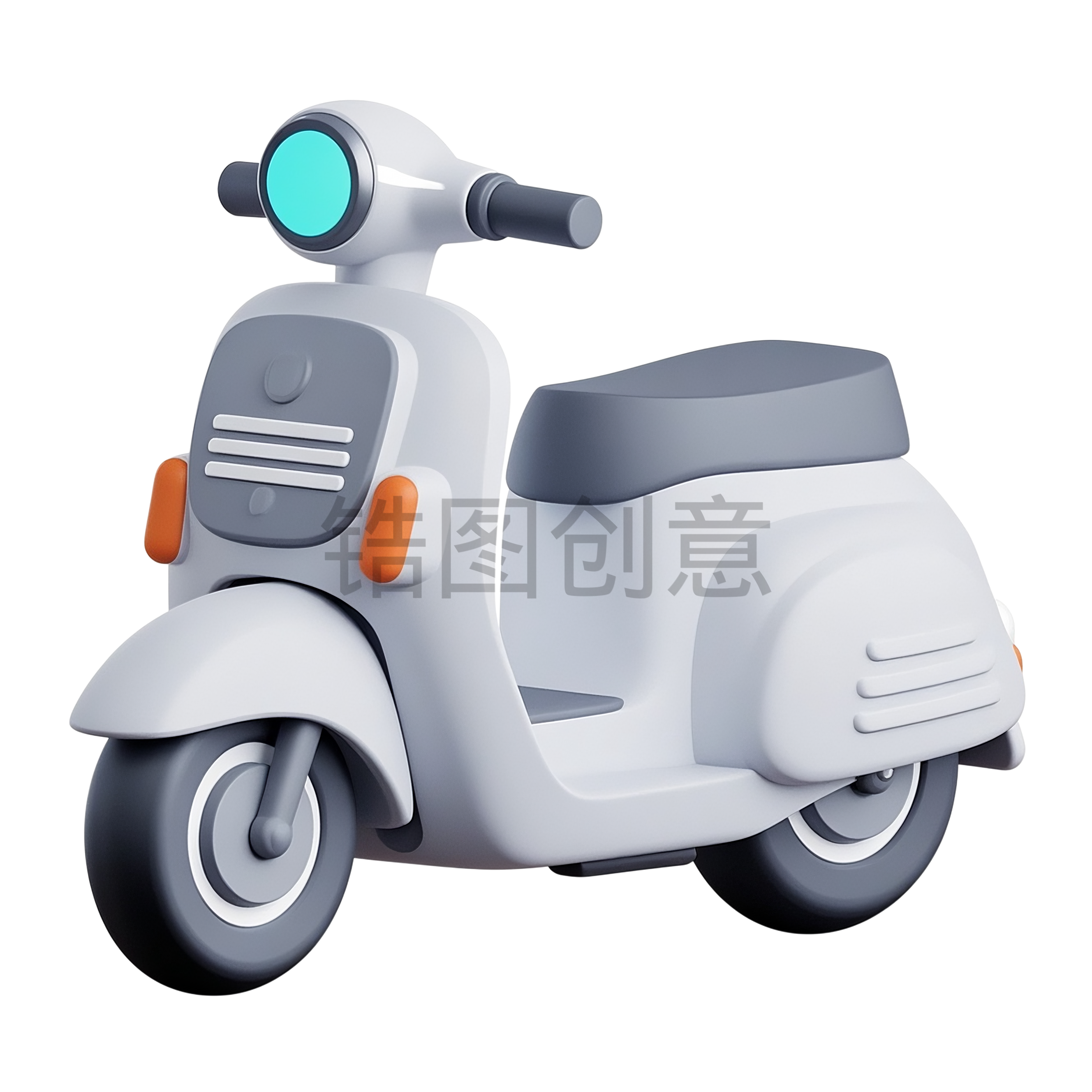 3d电动车元素