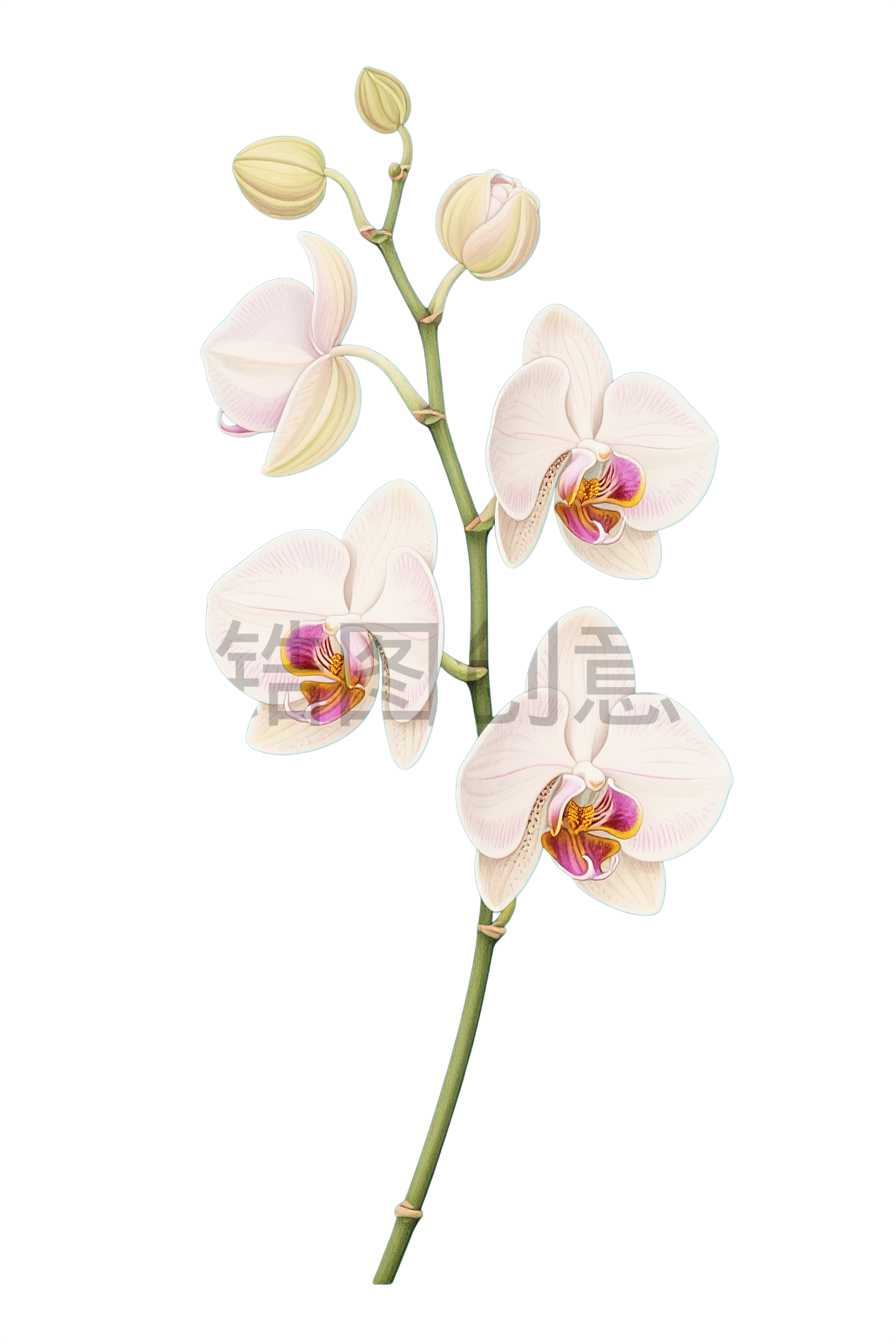 兰花植物元素