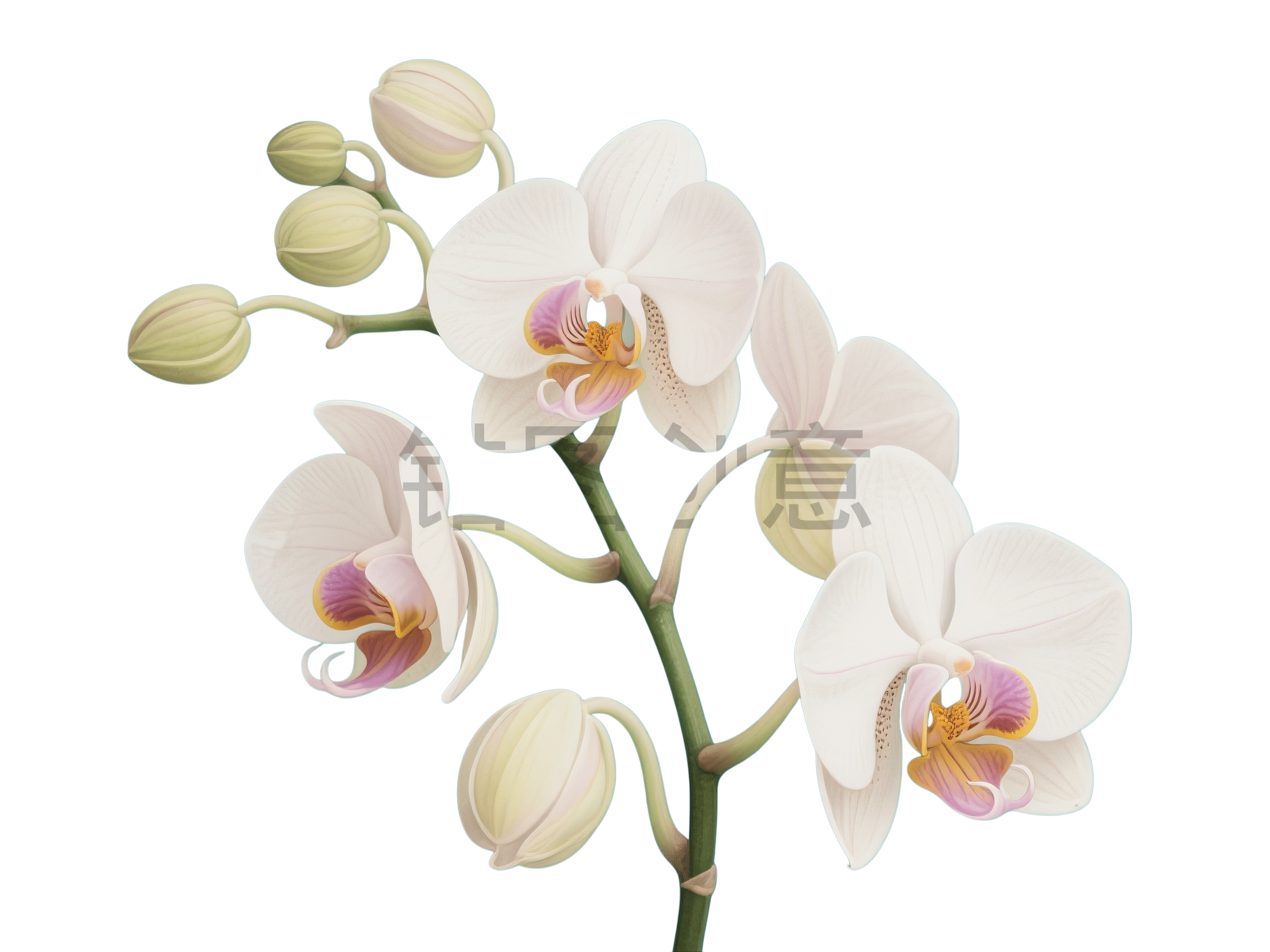 兰花植物元素