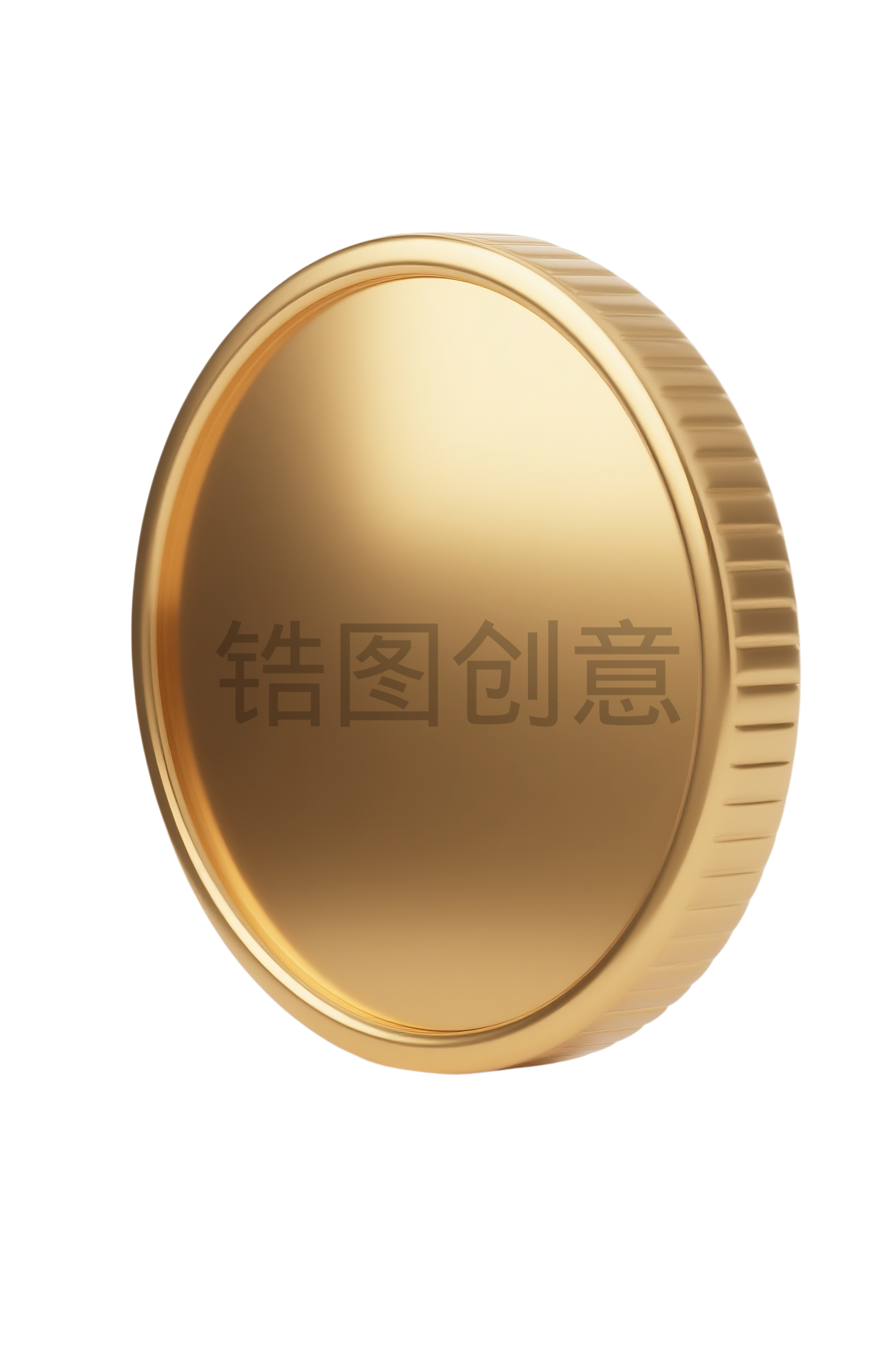 钱币金币3d元素