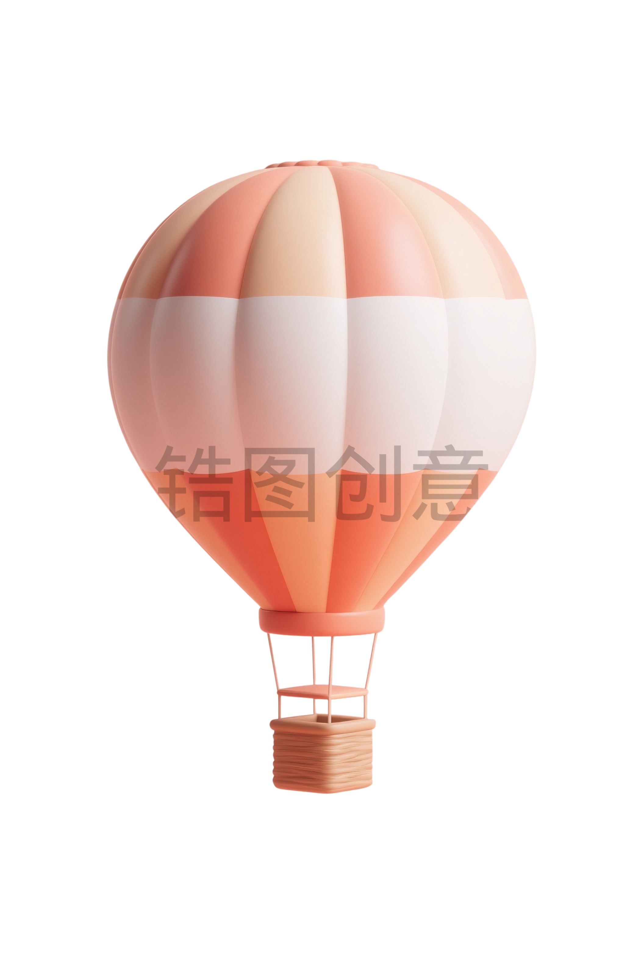 热气球3d元素