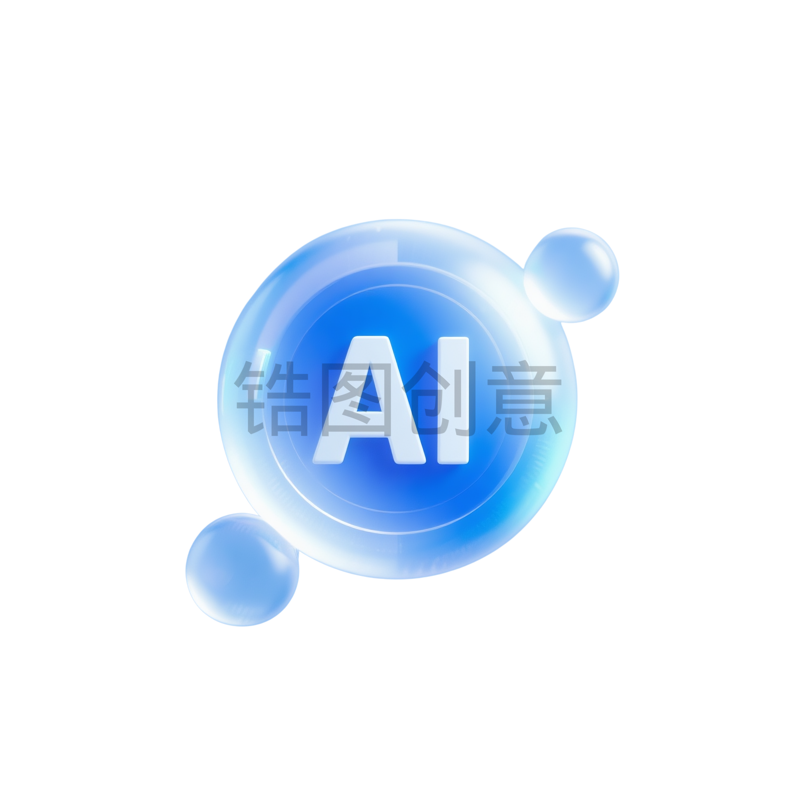 数字信息可视化AI具有3D立体元素