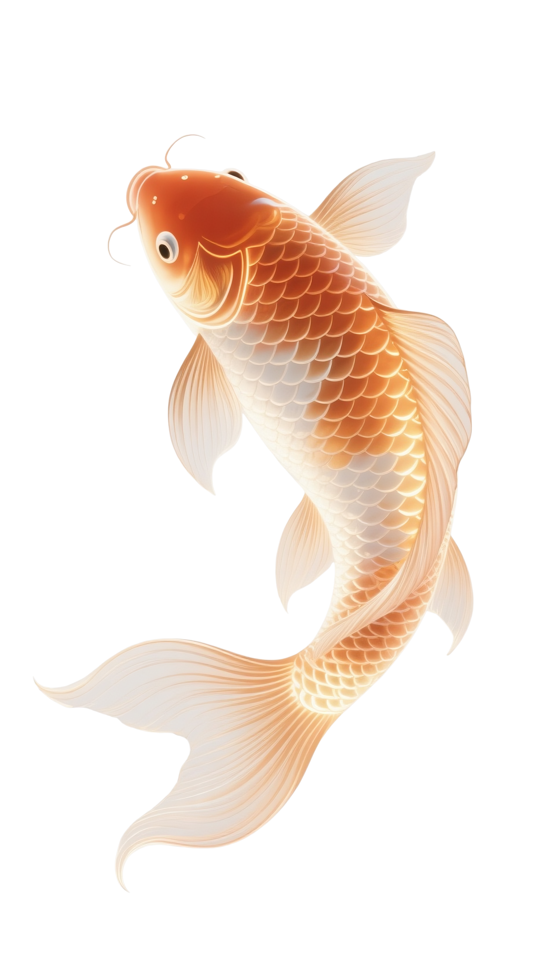 动物系列鲤鱼元素