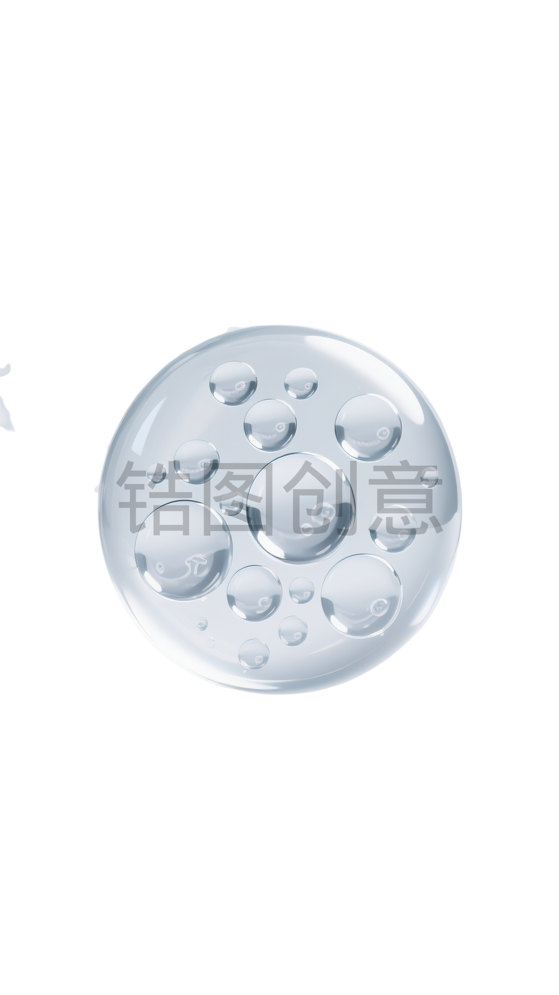 透明水珠 发酵精华元素