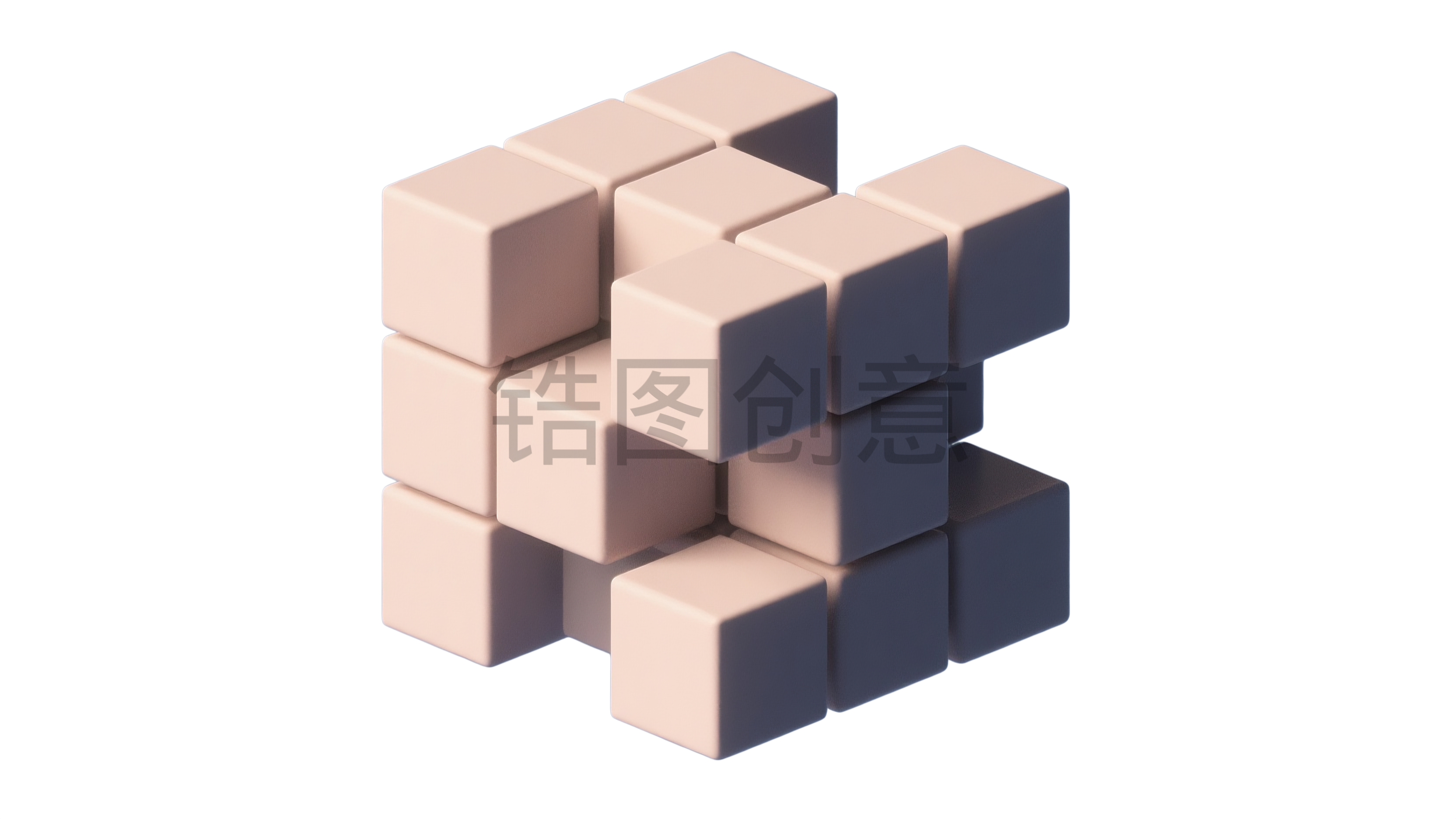 立方体 3d 元素