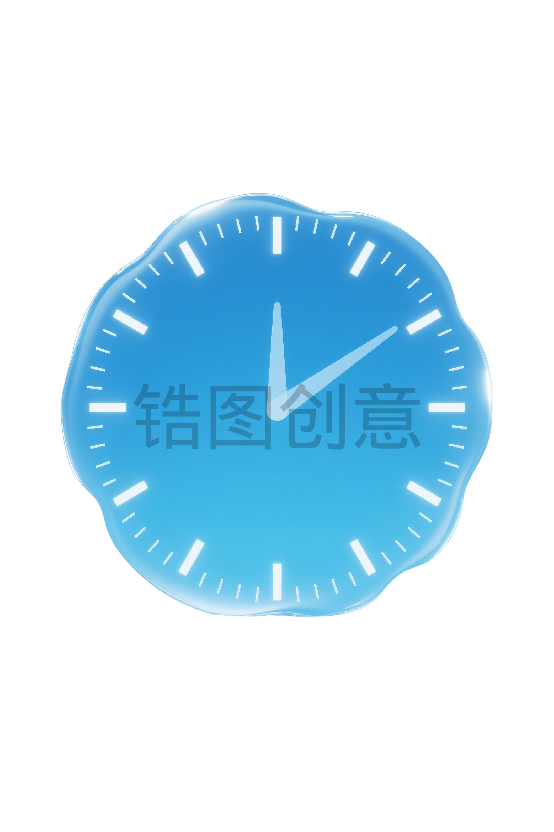 液态钟表时间元素