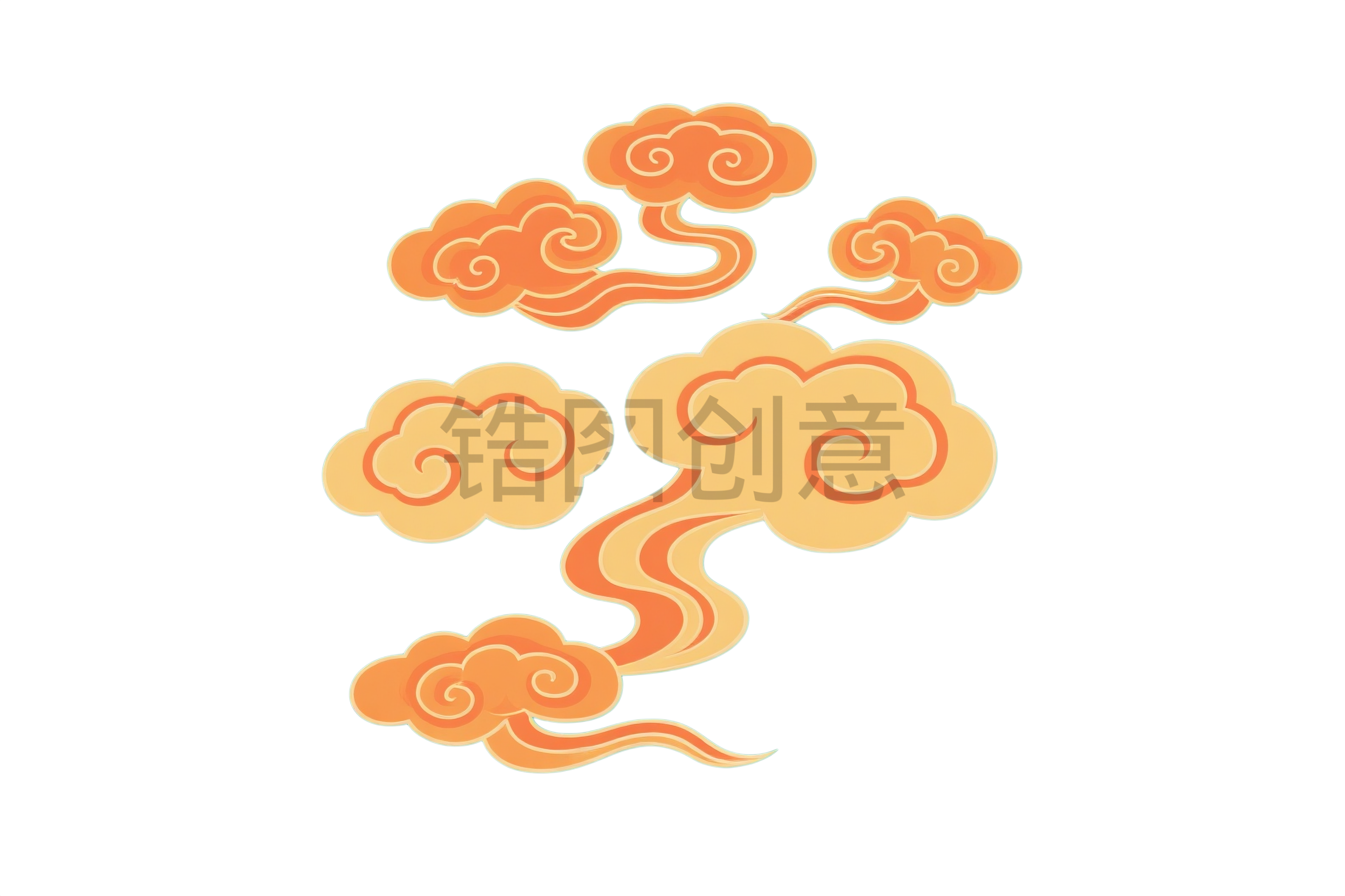 国潮祥云元素
