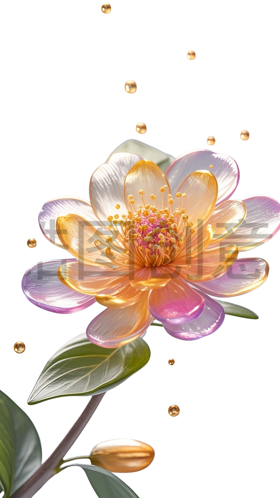 3d茉莉花元素