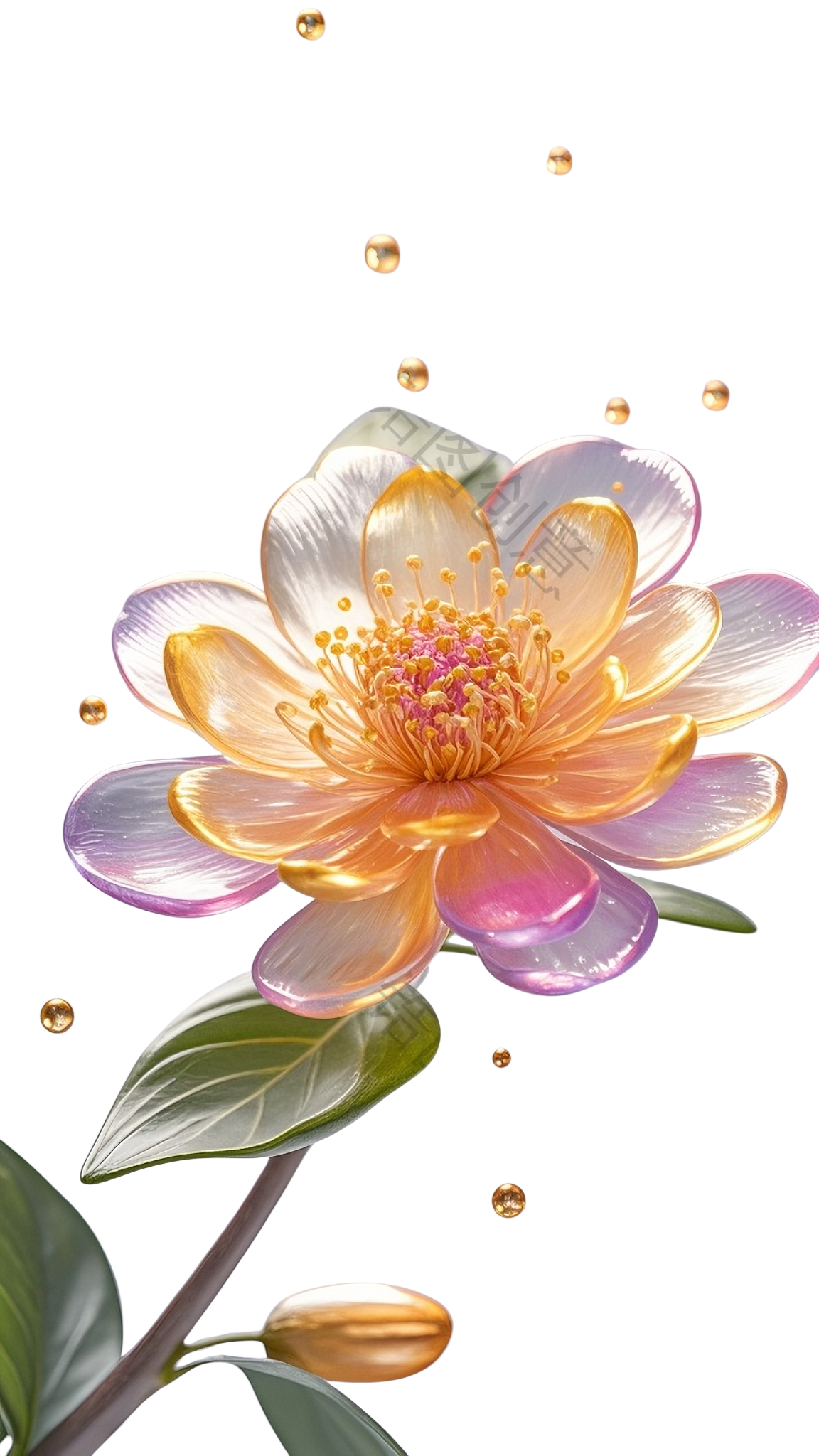3d茉莉花元素